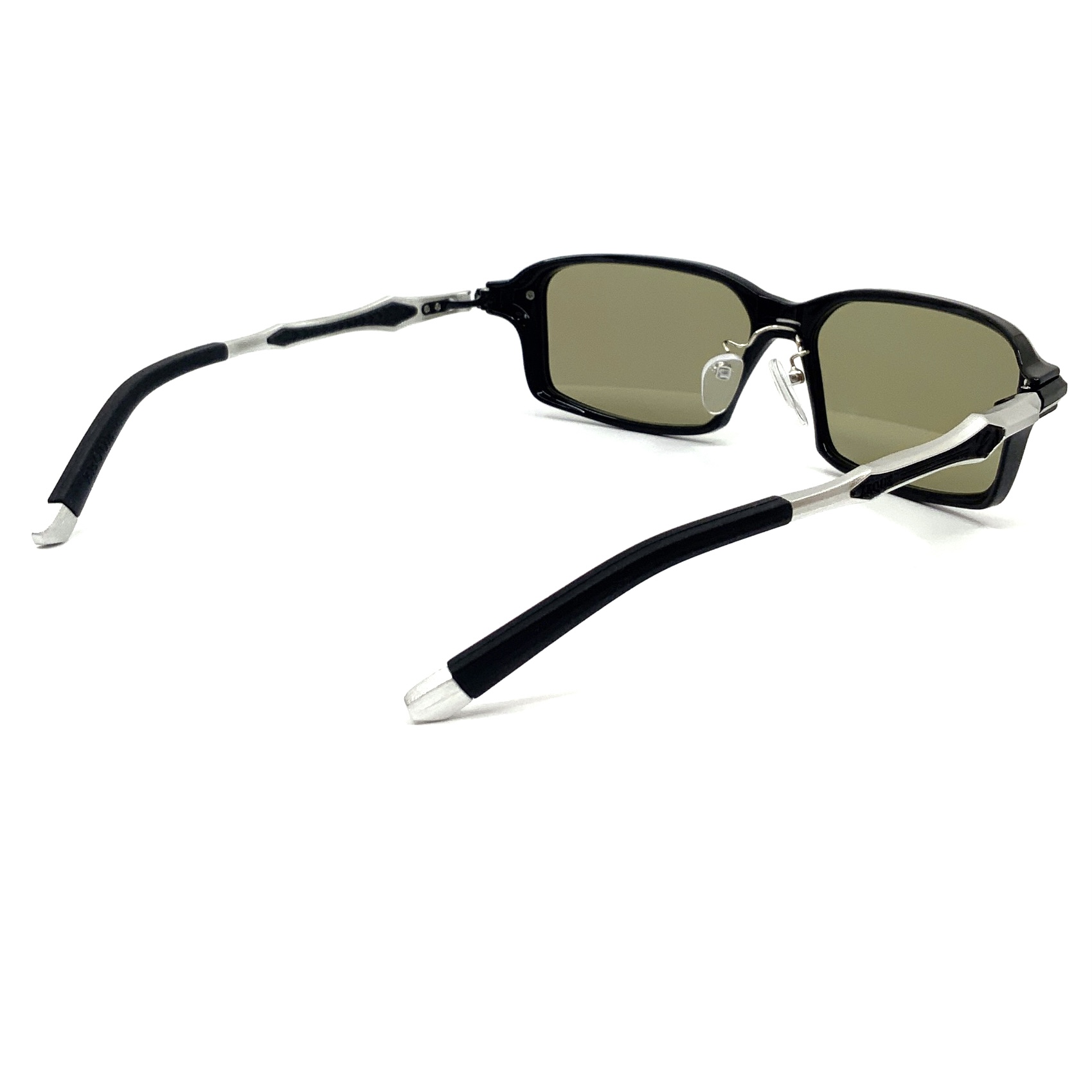 Zeque ゼクー サングラス SPIKE スパイク F-2064 BLACK / SILVER