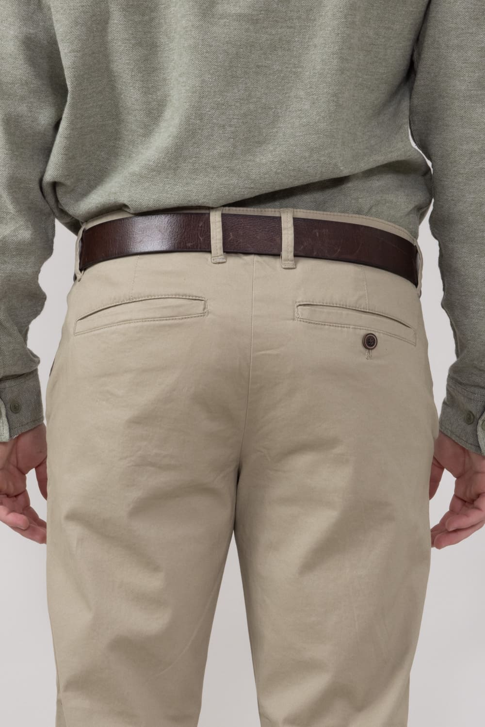 Weatherproof Vintage Leader Chino Pants for Men in Birch | W4S044