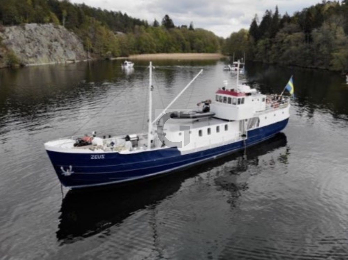 Price Reduction - 1896 29m Converted Icebreaker | Grabau International