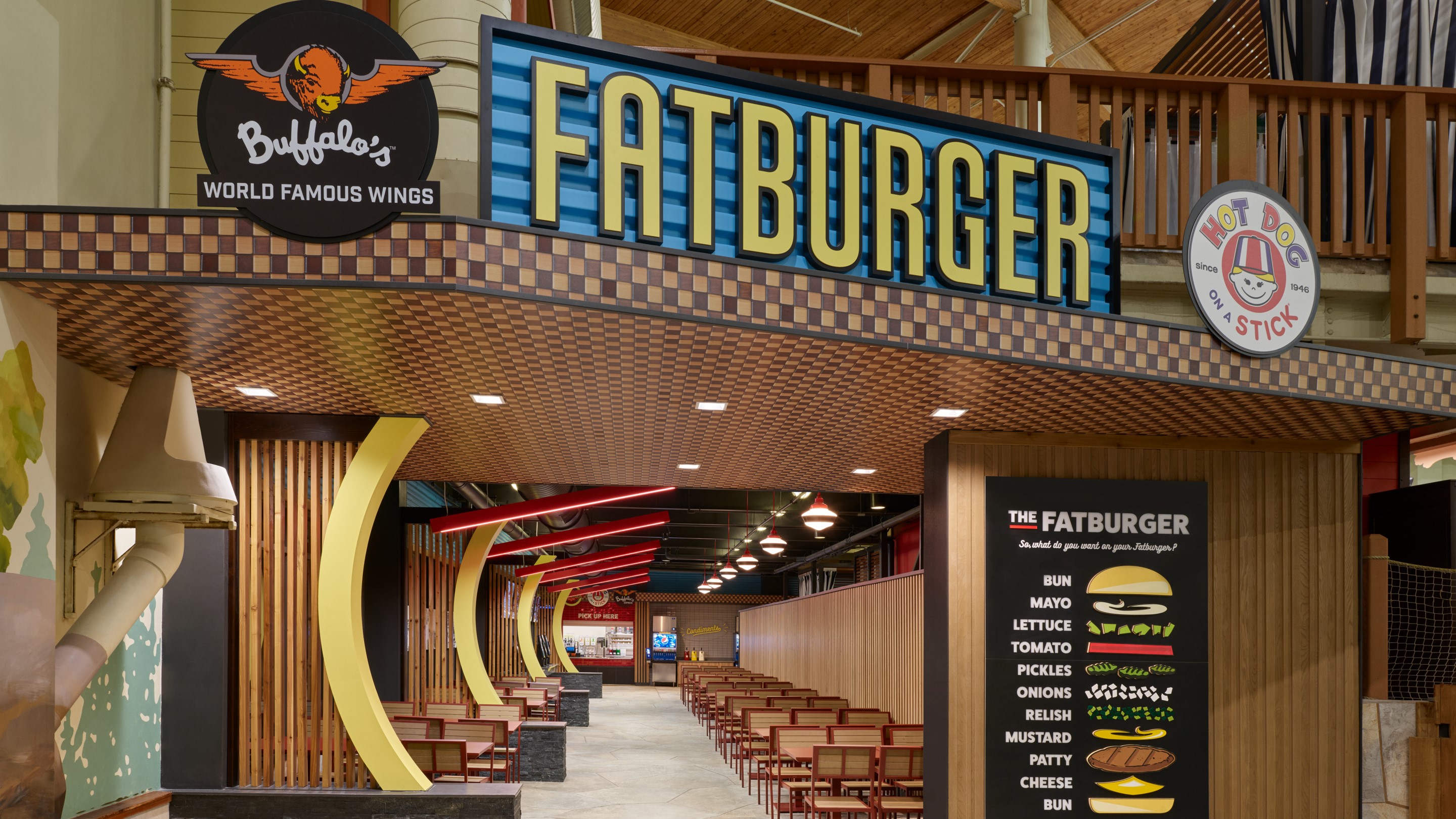 Fatburger, Buffalo's Express & Hot Dog on a Stick | Great Wolf