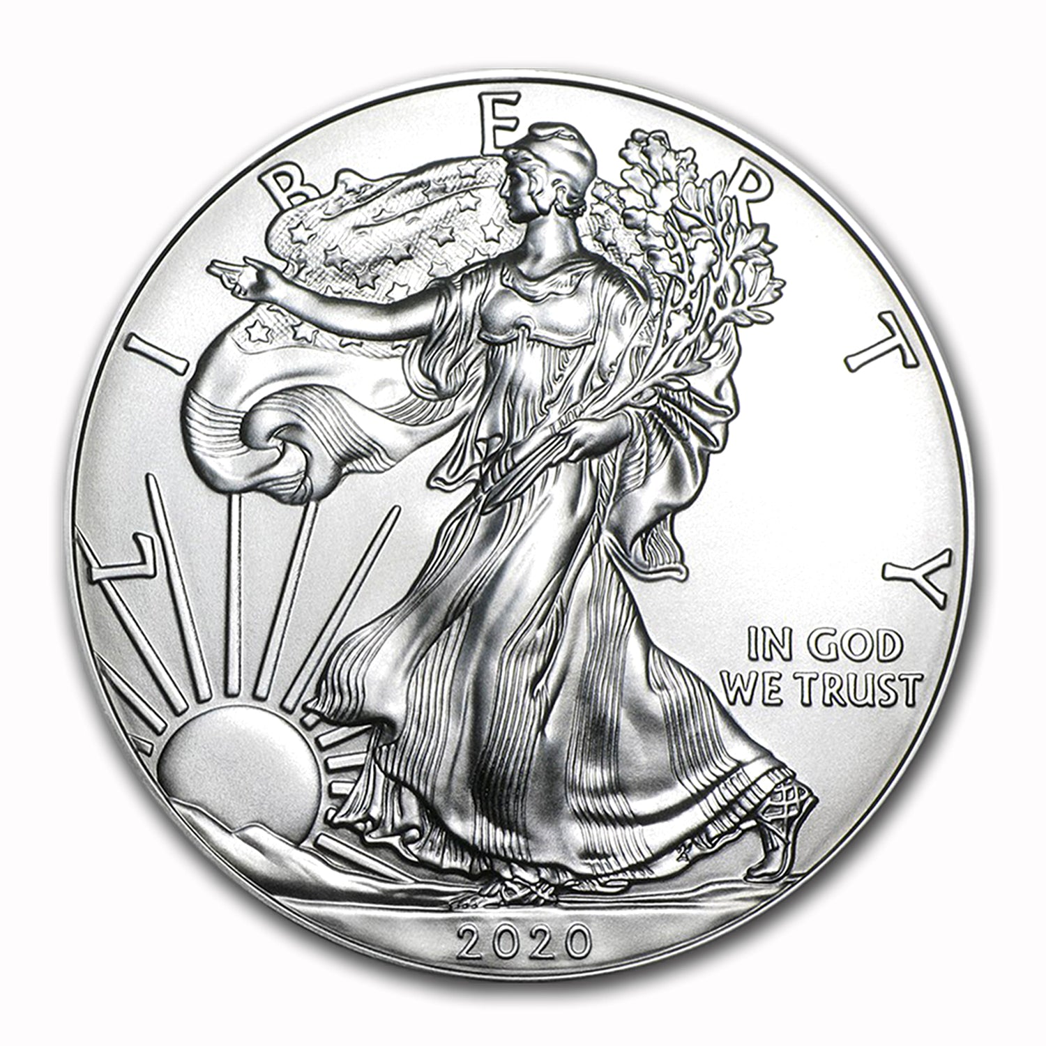 2020 $1 American Silver Eagle MS69 NGC