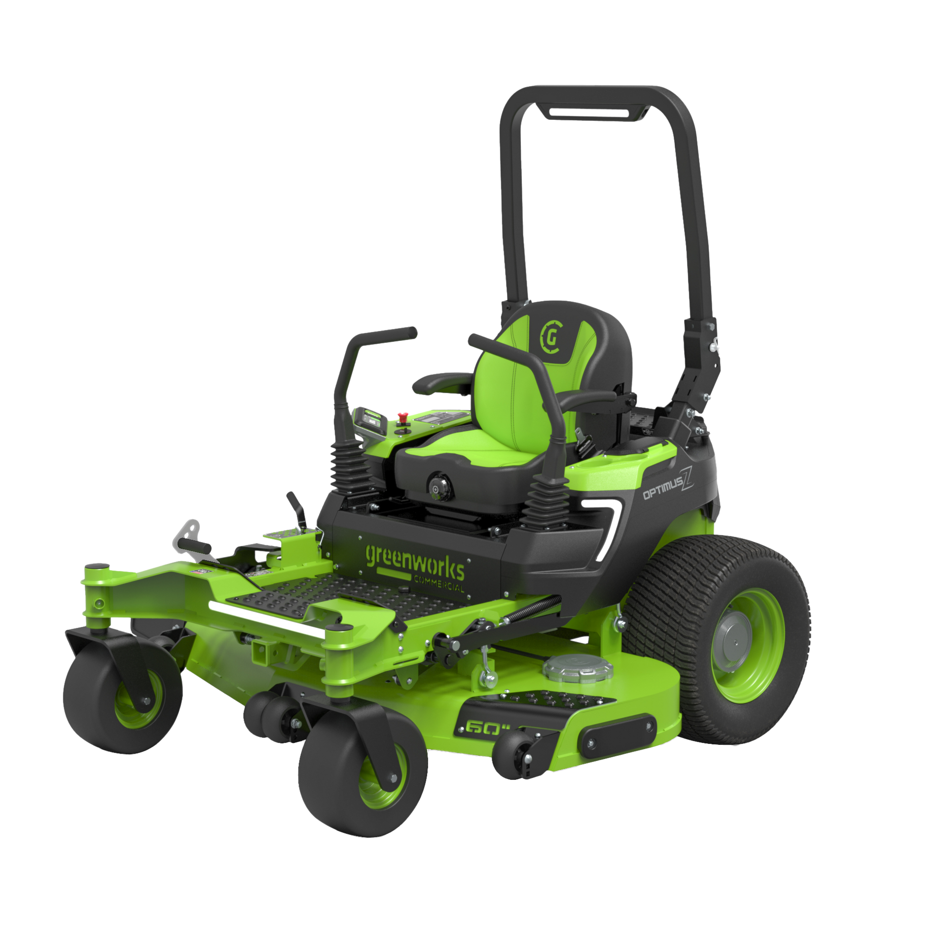 OptimusZ 52 IN 24kWh Ride-On Zero-Turn Mower | Greenworks Commercial