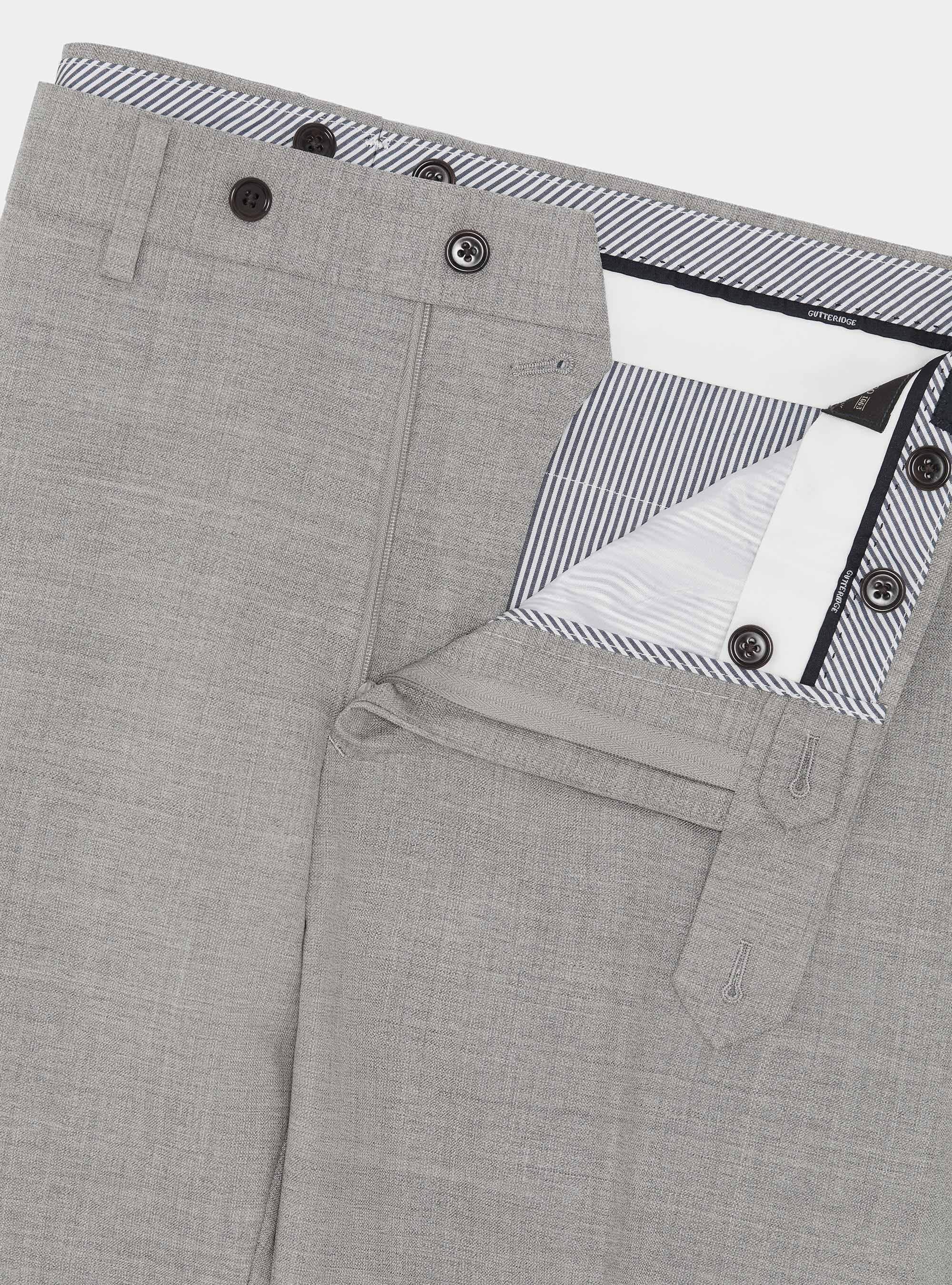 Vitale Barberis Canonico pure wool suit trousers