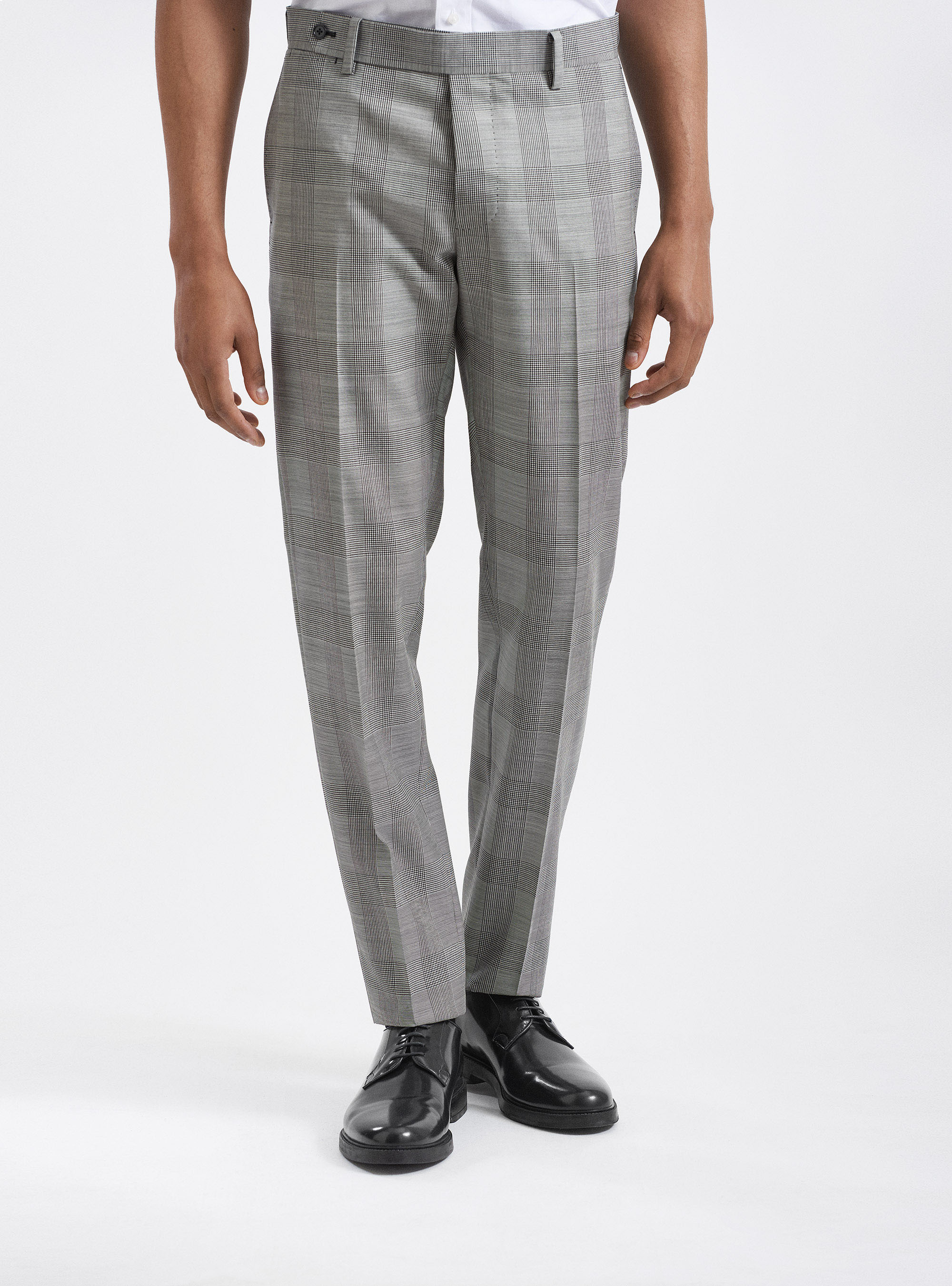Prince of Wales suit trousers in pure wool Vitale Barberis