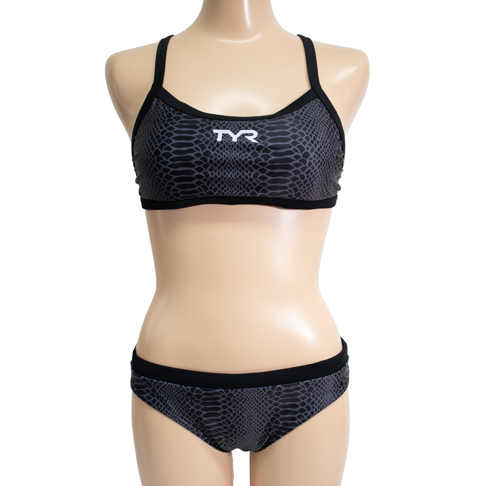 TYR 水着 レディース 園田モデル(パイソンデザイン) ビキニタイプ