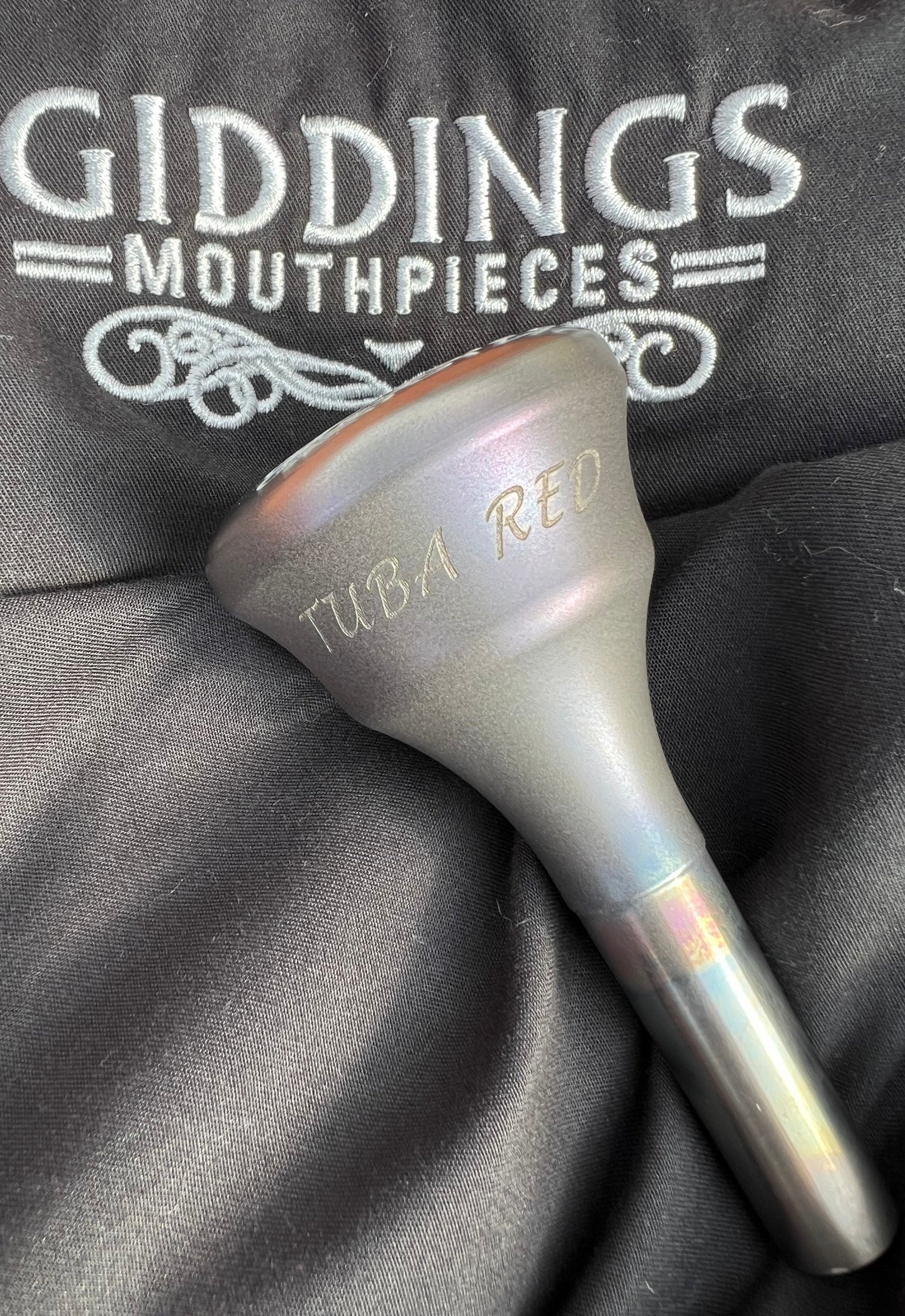 Tuba Red Signature Tuba Mouthpiece - Giddings Mouthpieces