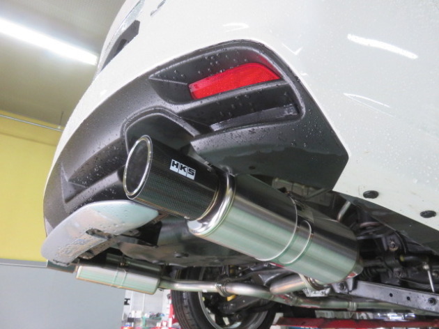スバル レヴォーグ VM4 HKS Hi-Power Spec-L マフラー交換｜自動車