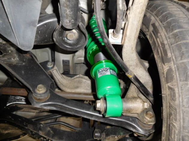 レガシィツーリングワゴン BP5 TEIN 車高調交換＆アライメント終わり