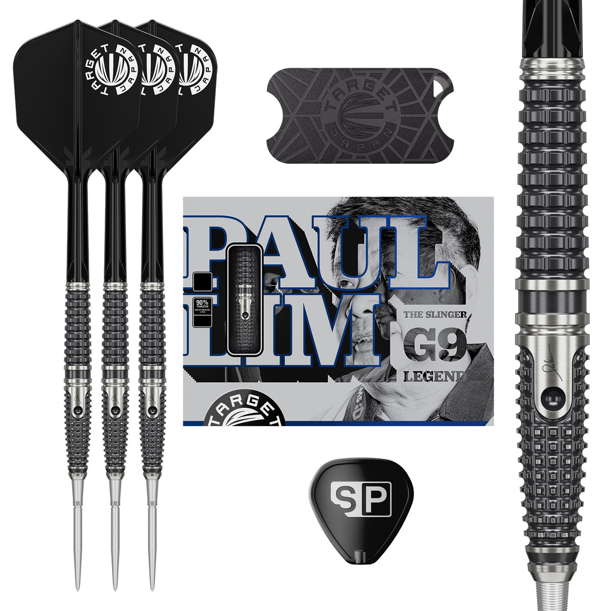 Target Japan Paul Lim The Legend Gen 9 90% Tungsten SP Steel Tip