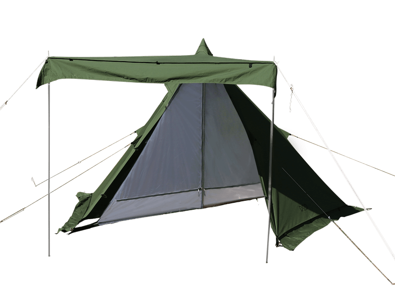 い*す様 DOD ムシャテント カーキ T1-819-KH グランドシート付き