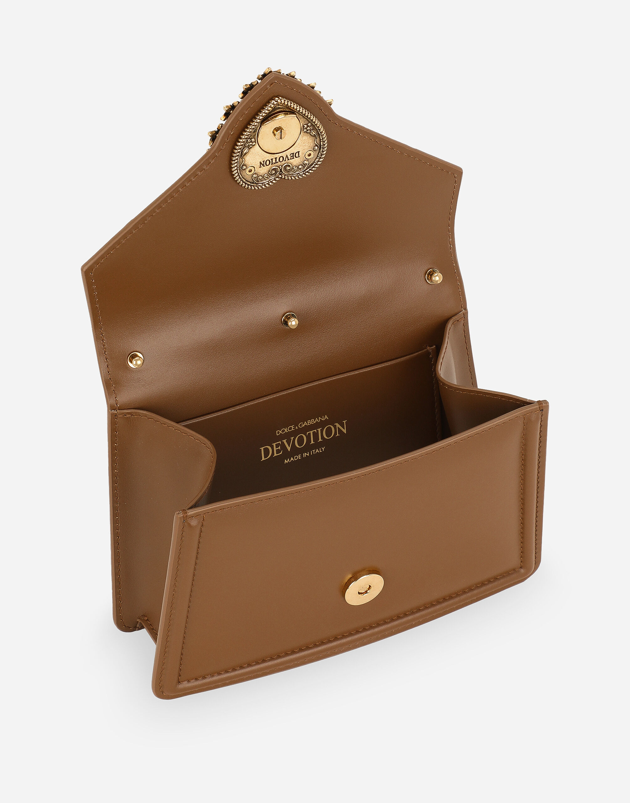 Small Devotion top-handle bag in Beige for Women | Dolce&Gabbana® US