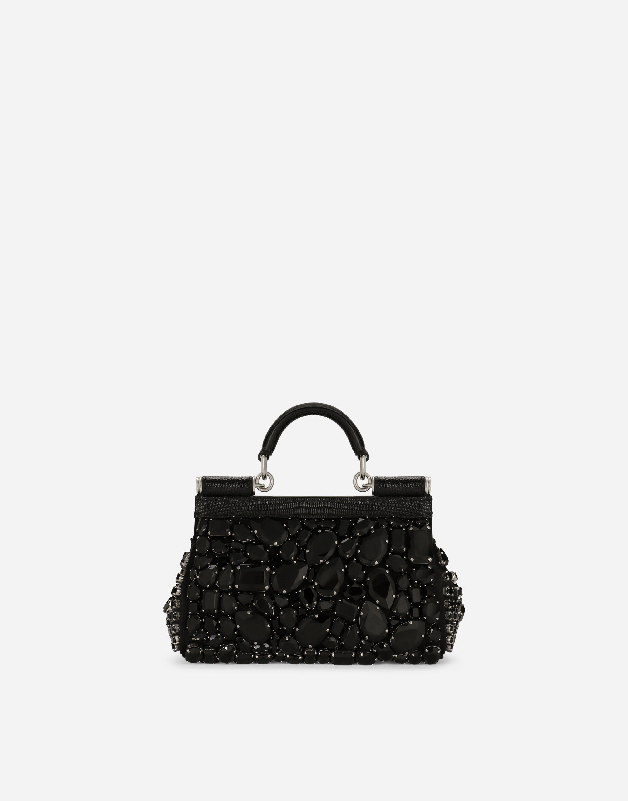 KIM DOLCE&GABBANA Small Sicily handbag in Black for Women