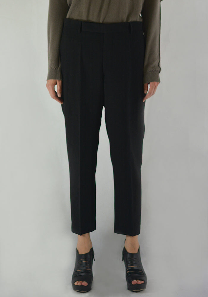 RICK OWENS EASY ASTAIRES PANTS BLACK 19FW-DOSHABURI Online Shop