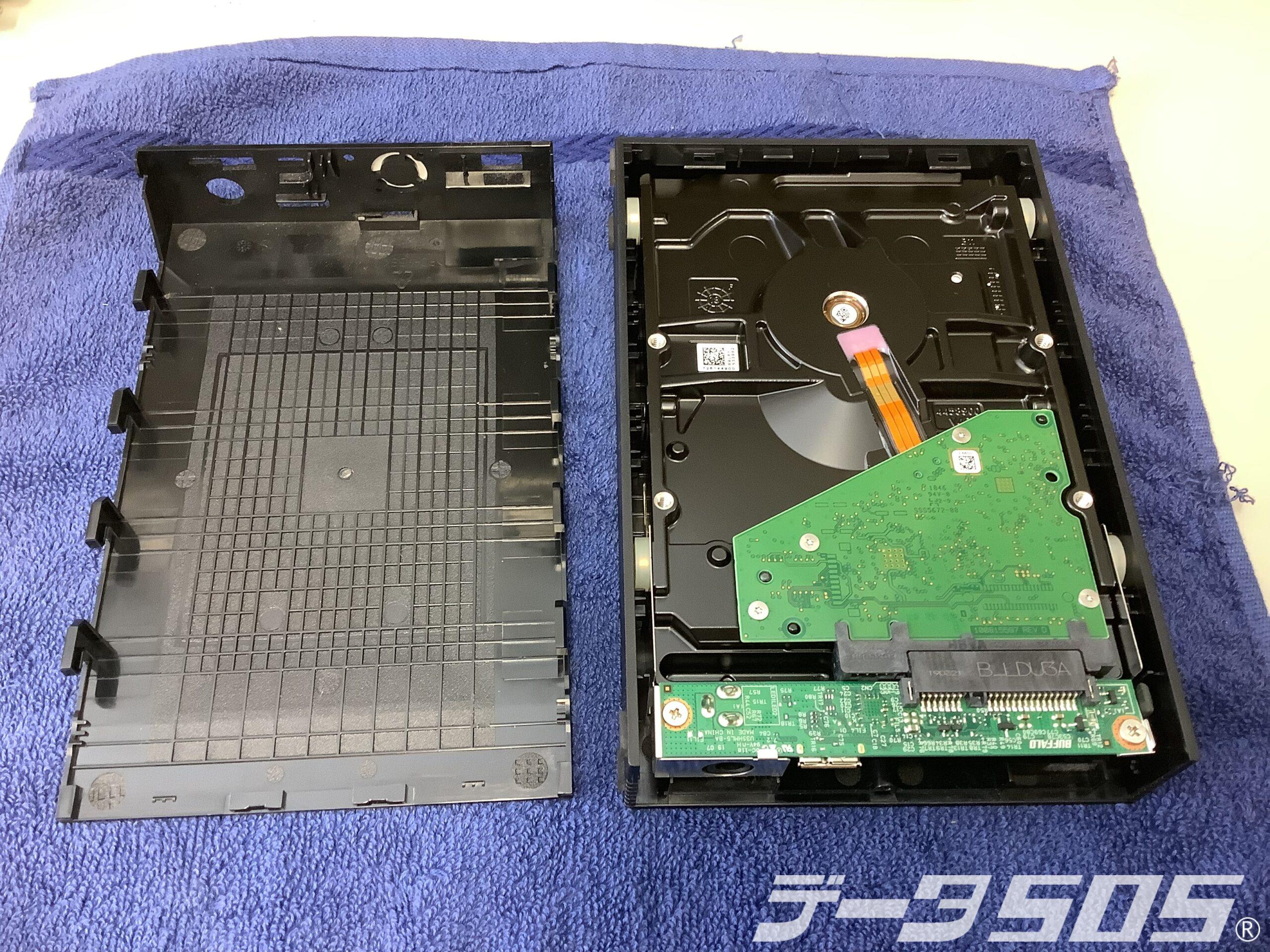 外付けハードディスク・ドライブ BUFFALO HD-AD8U3 HDD BUFFALO
