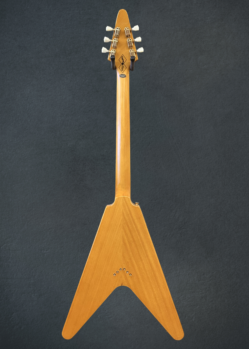 1958 Korina Flying V (White Pickguard) - Aged Natural – Dave's