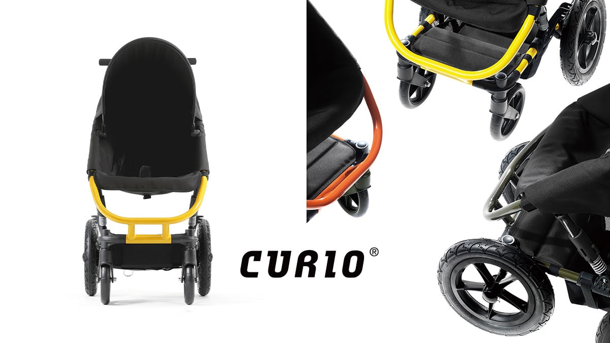kzです！curio ベビーカー ピンク CURIO｜国産ベビーカー｜オンライン