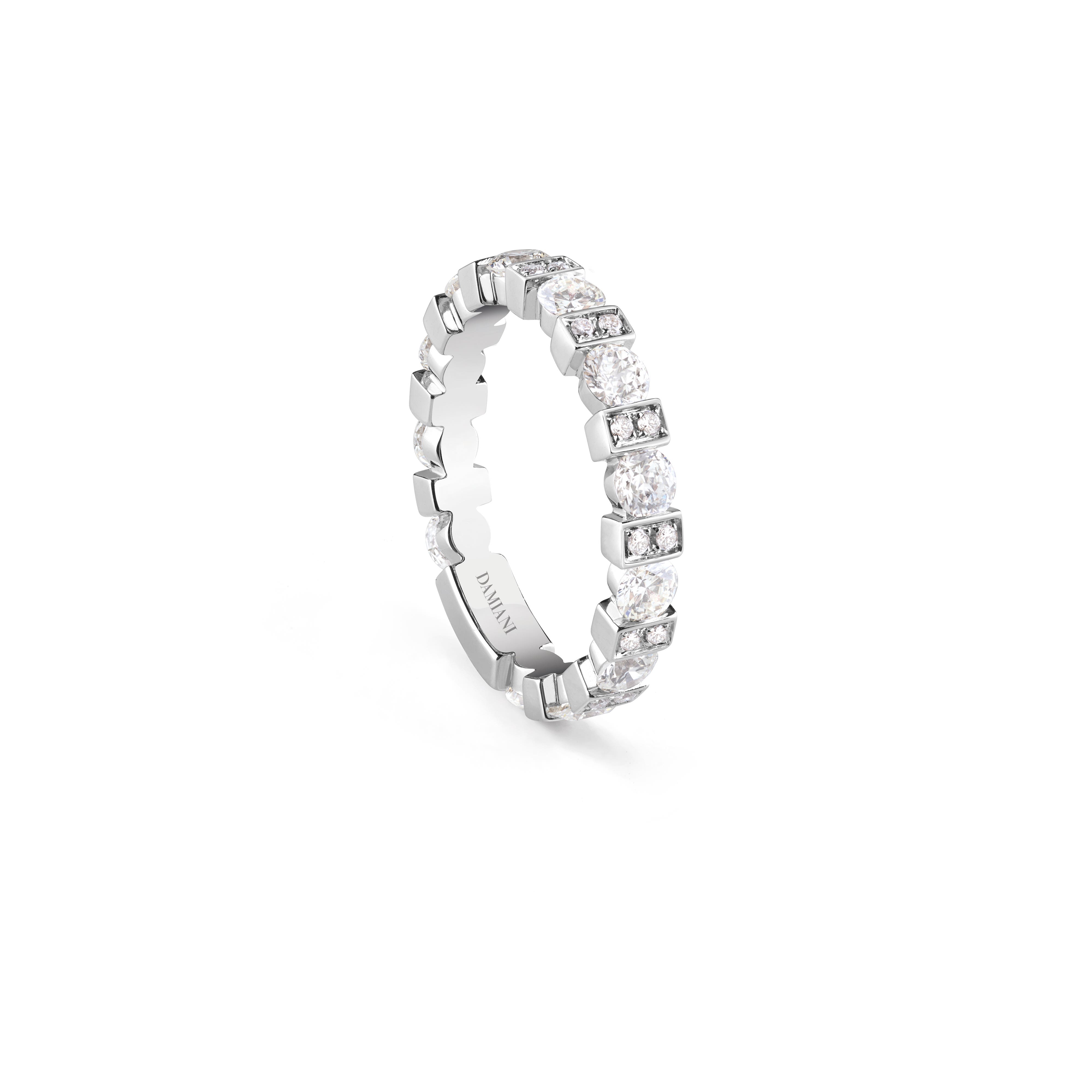 プラチナ、ダイヤモンド リング, 2.7mm - Damiani BELLE ÉPOQUE