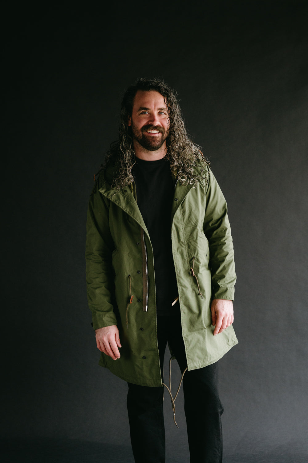 IHM-38-OLV - 5oz Quilted Lining M-51 Type Field Coat - Olive | Dant