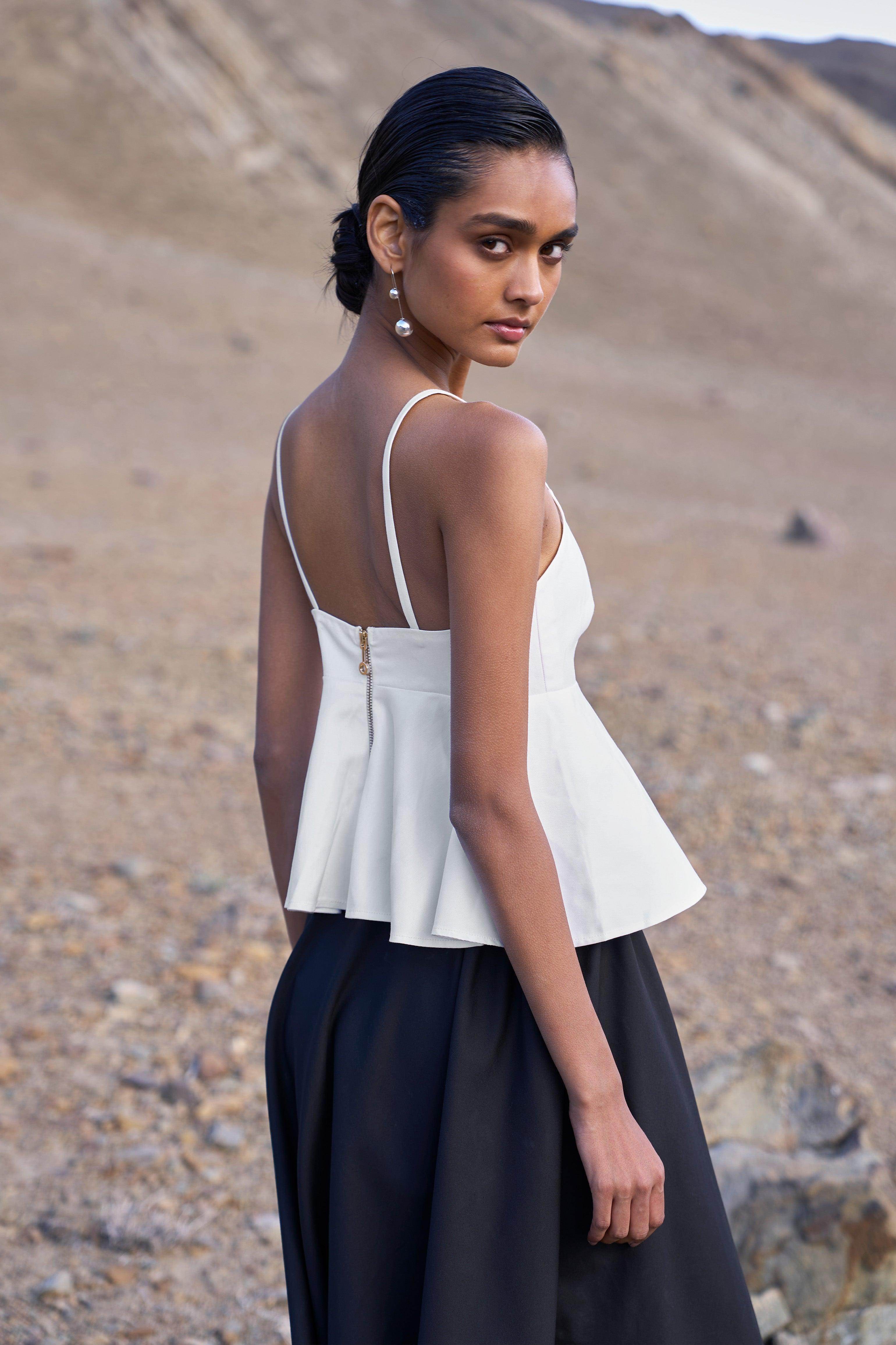 Dash and Dot - FLARED PEPLUM TOP | Online Store – dash and dot