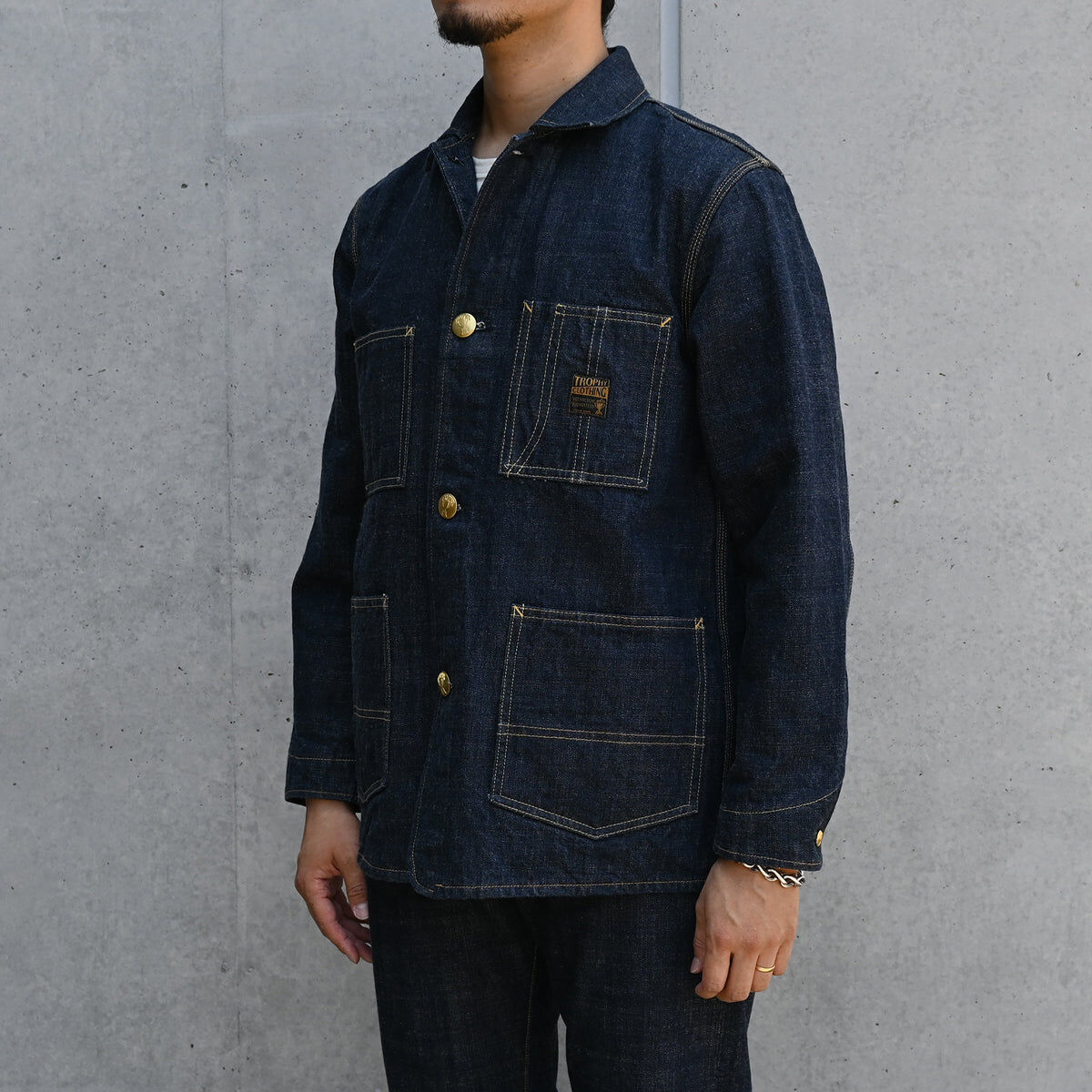 2604 14.5OZ DIRT DENIM COVERALL