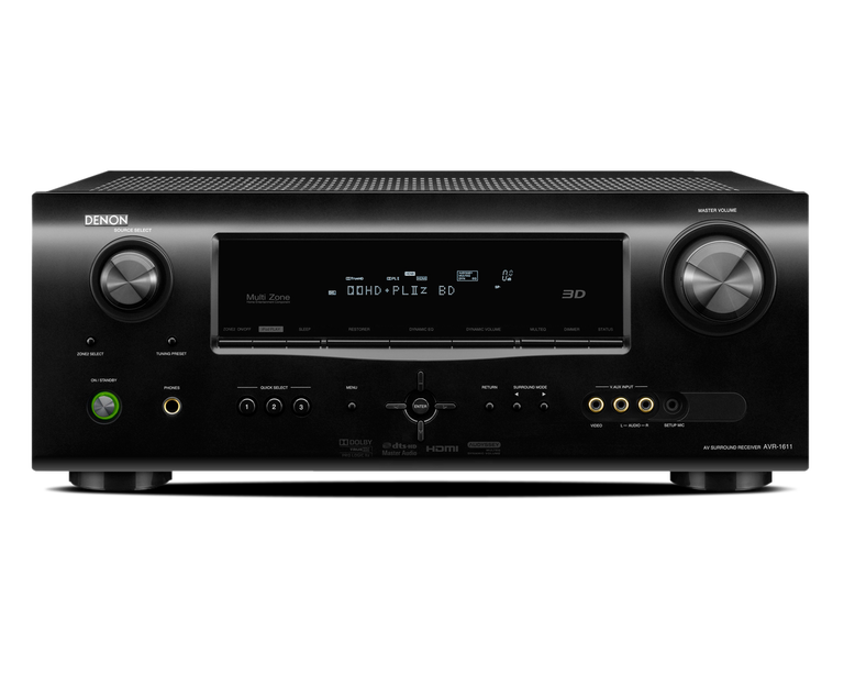 AVR-1611 - 5.1 Ch. 90W HD AV Receiver | Denon - United States