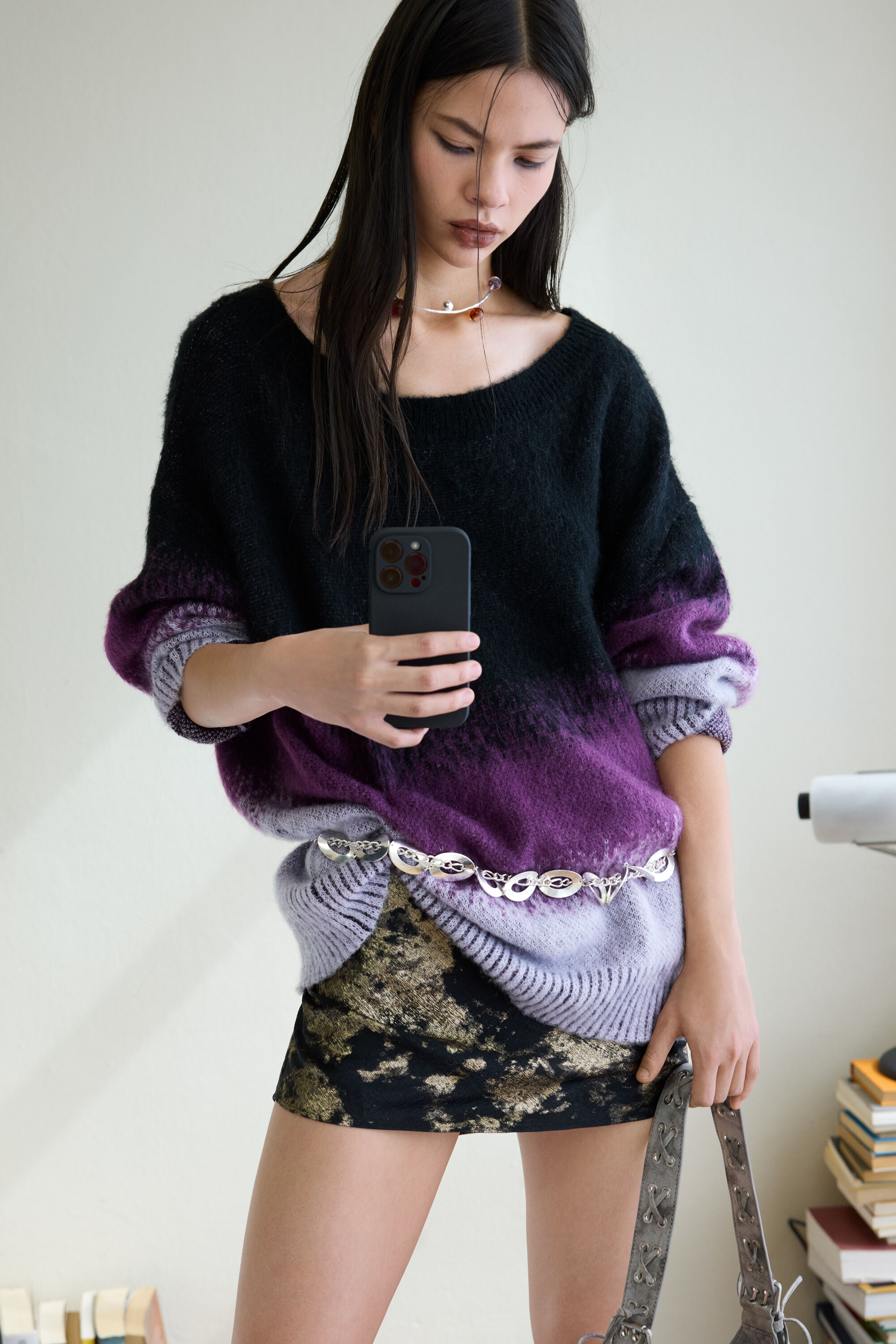 Gradient knit sweater Women's I Desigual.com