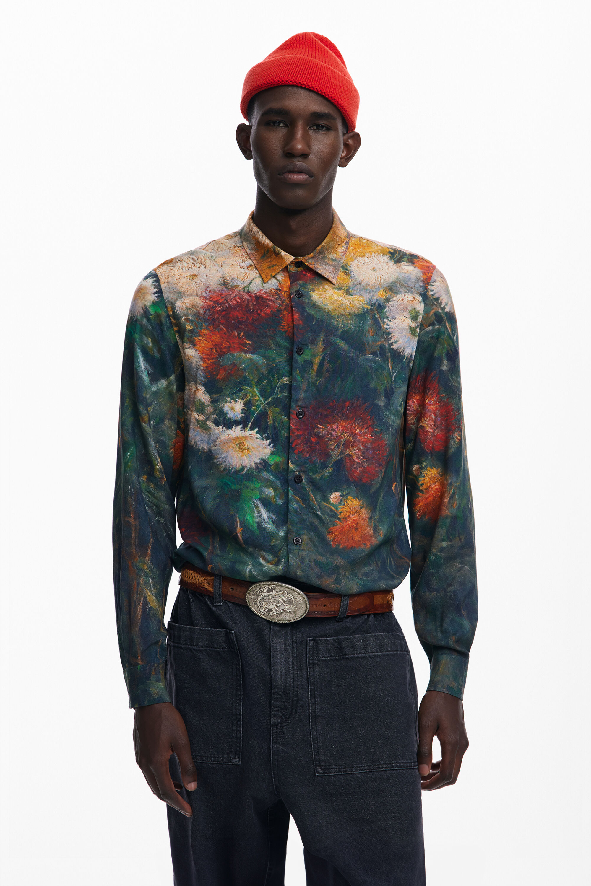 風景柄のシャツ 男性用 I Desigual.com