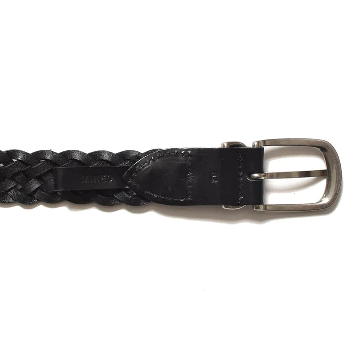 MINEDENIM (マインデニム) Leather Mesh Belt LBT-010 (LBT-010