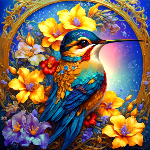ダイヤモンドアートクラブ Beautiful Hummingbird DAC ダイヤモンド