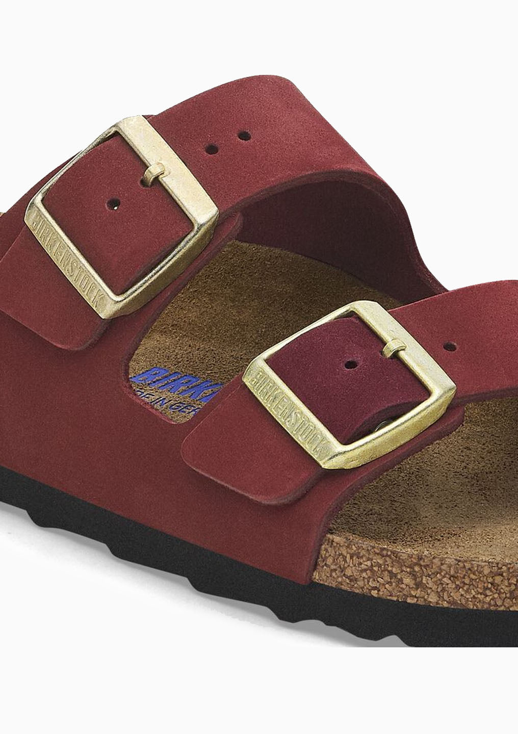 Birkenstock | Arizona Sandal SFB | Zinfandel Nubuck Leather