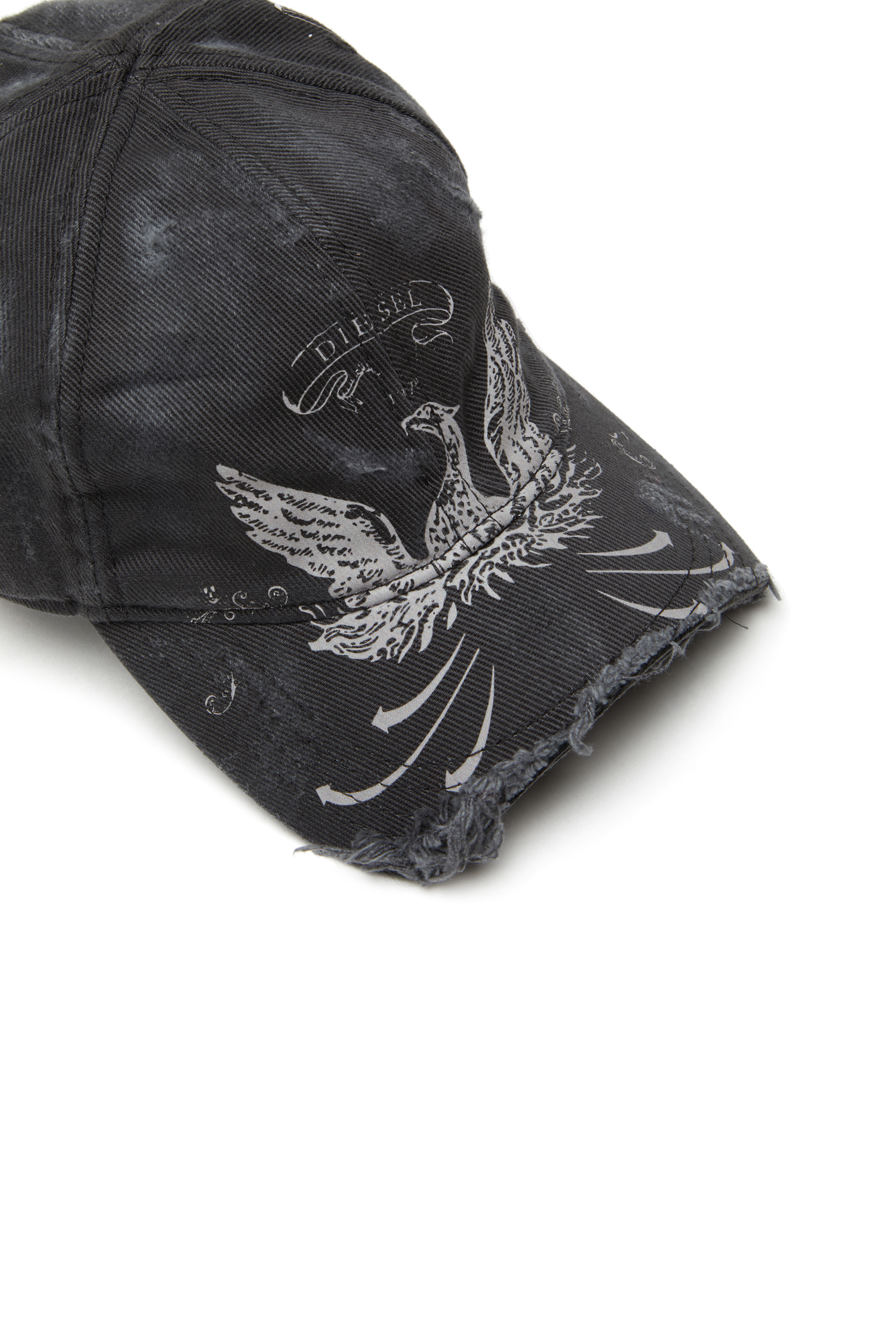 C-SEYMON-BLACK ベースボールキャップ｜ブラック｜メンズ｜DIESEL