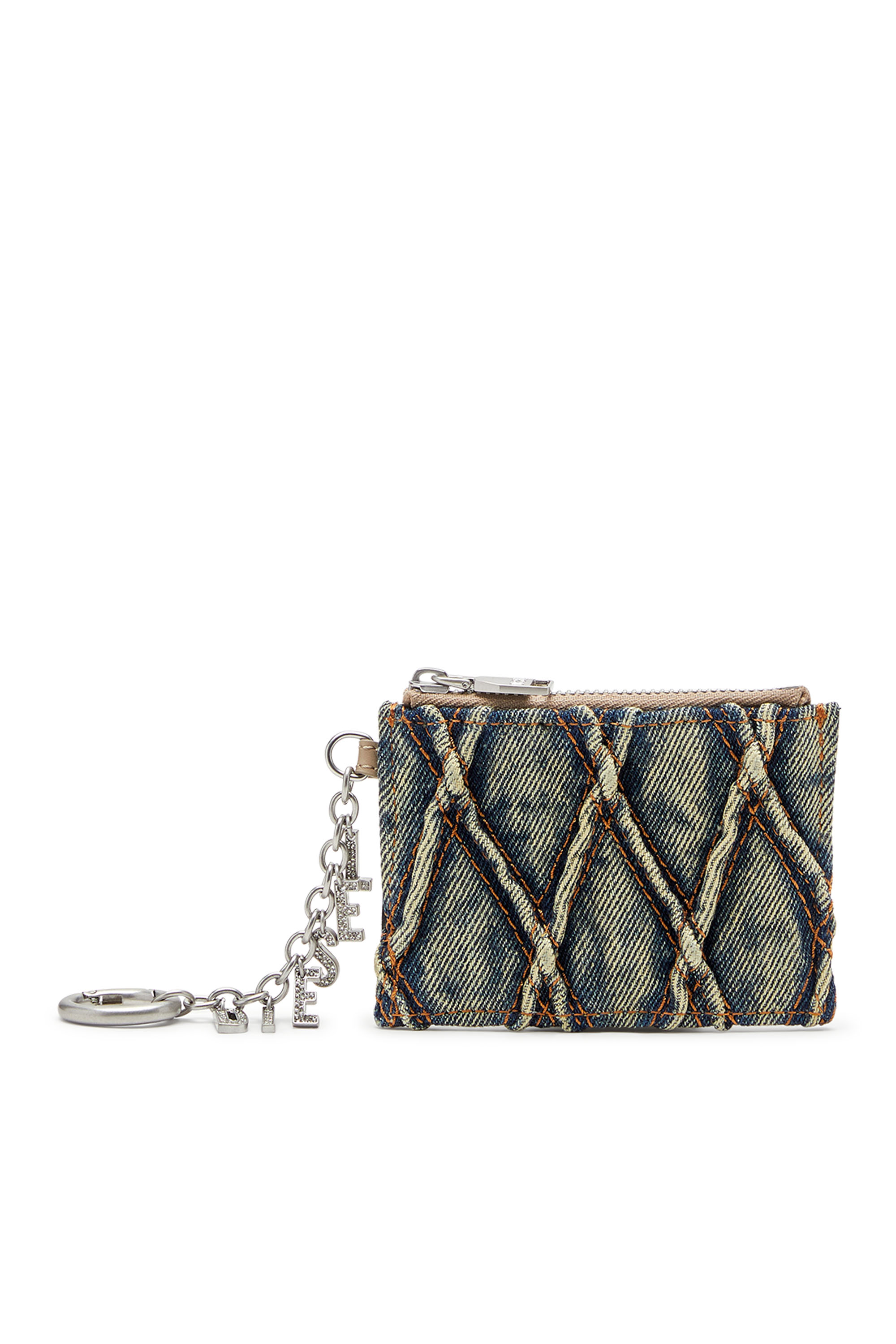CHARM-D WALLET STRAP ウォレットバッグ｜ブルー｜ウィメンズ｜DIESEL