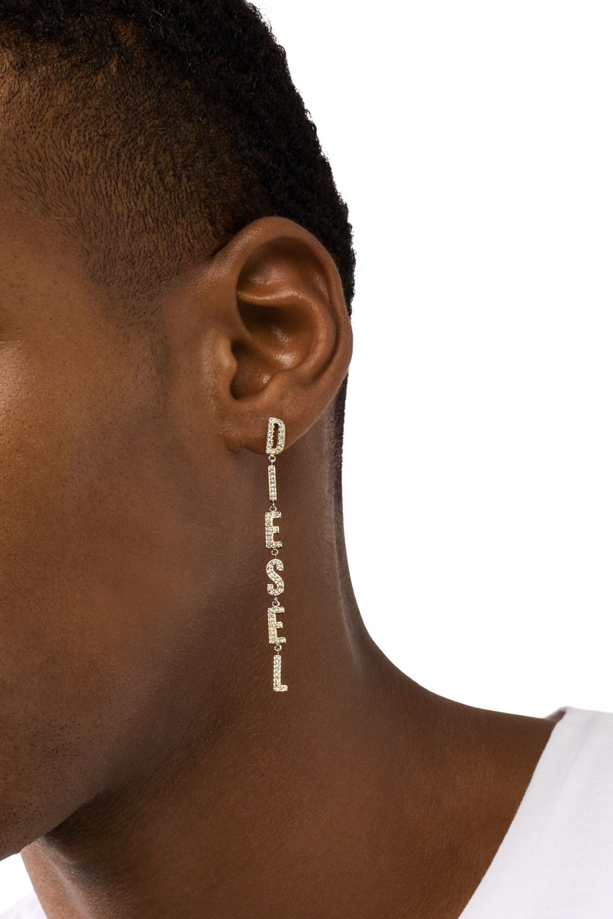 DX1528 JEWEL ピアス（片耳用）｜ピンク｜ウィメンズ｜DIESEL
