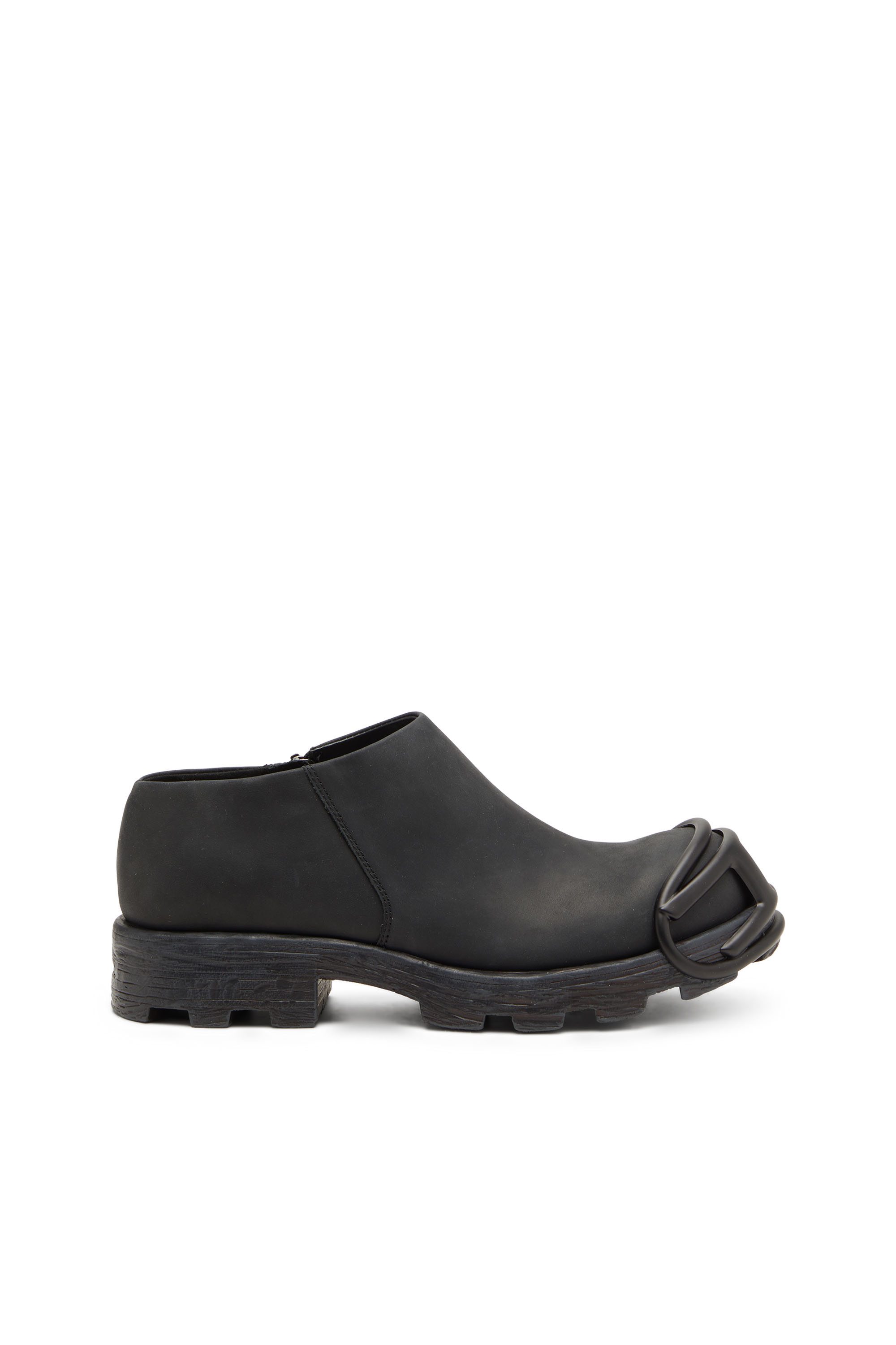 D-HAMMER BT ZIP D D-Hammer-Leather Chelsea boots with Oval D toe