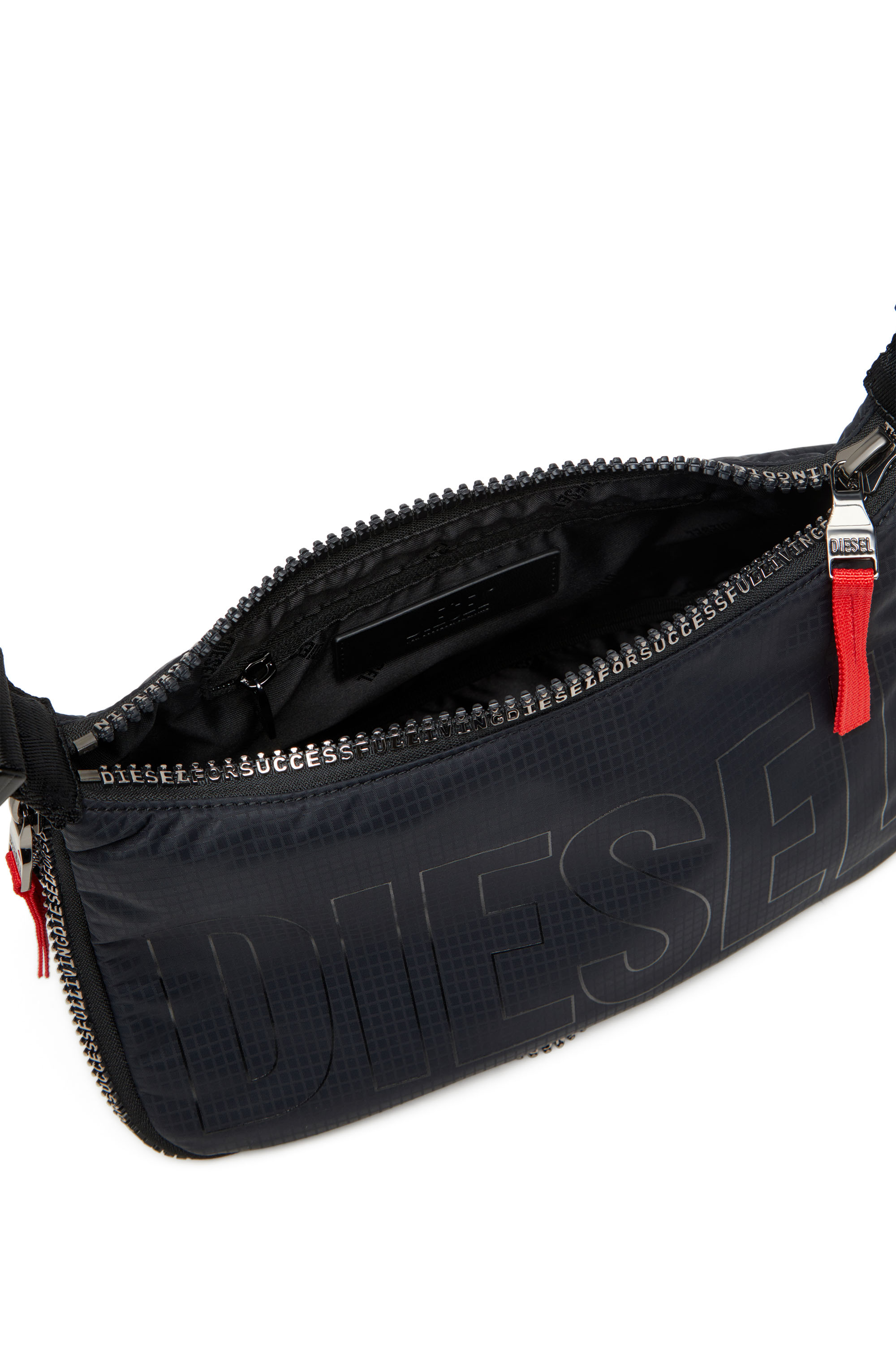 ZIP-D CROSSBODY BAG X ショルダーバッグ｜ブラック｜ウィメンズ｜DIESEL