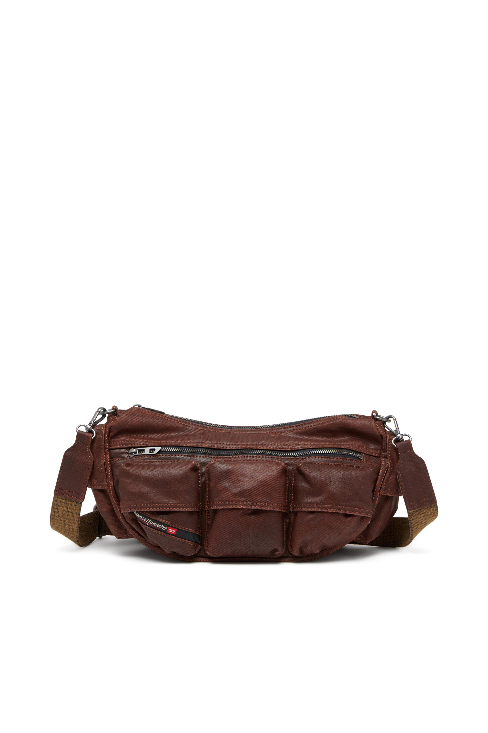 MULTI-PKTS SHOULDER BAG X クロスボディバッグ｜ブラウン｜ウィメンズ