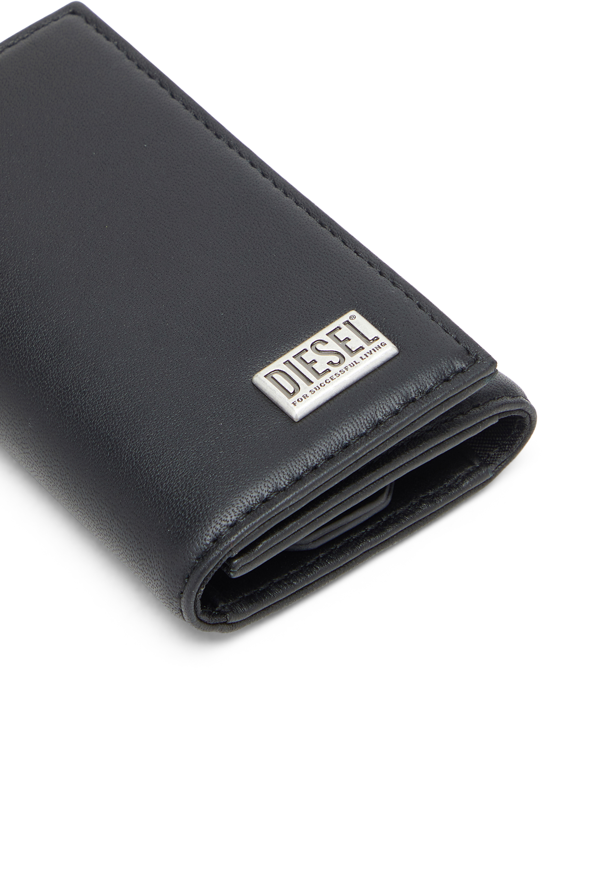 BISCOTTO KEY HOLDER キーケース｜ブラック｜ウィメンズ｜DIESEL