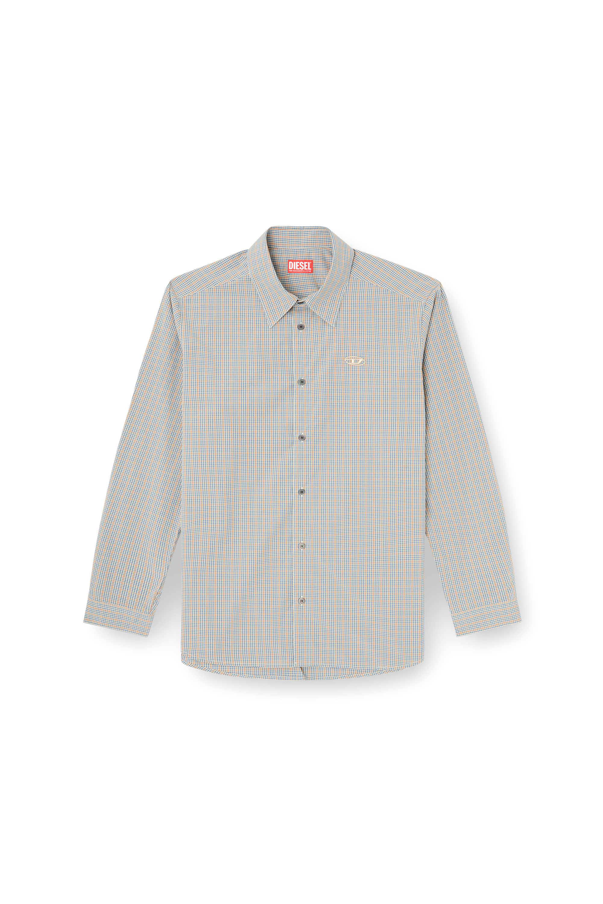 S-SIMPLY-DLBV 長袖シャツ｜マルチカラー｜メンズ｜DIESEL