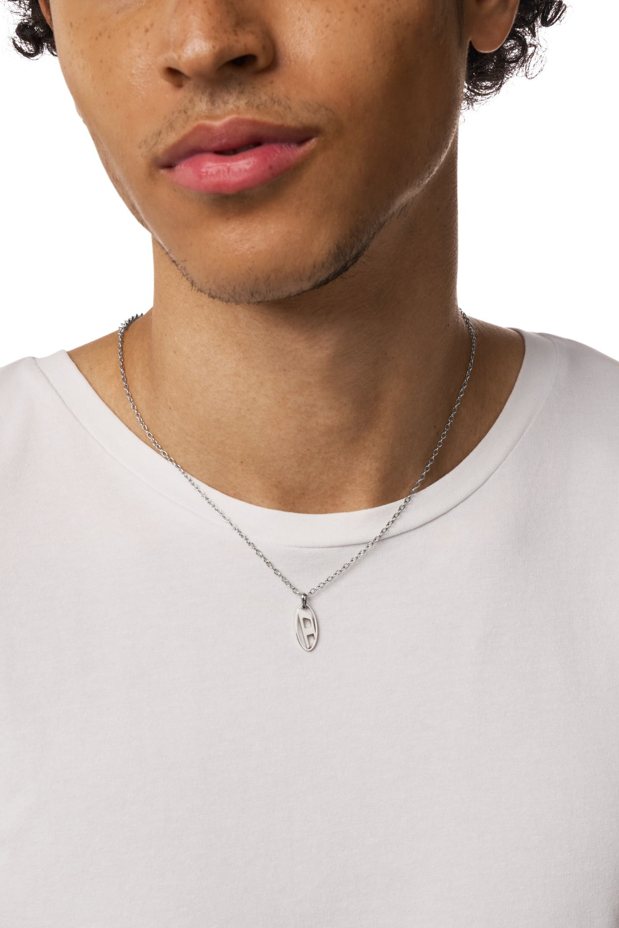 DX1661040 JEWELLERY Stainless steel pendant necklace｜シルバー