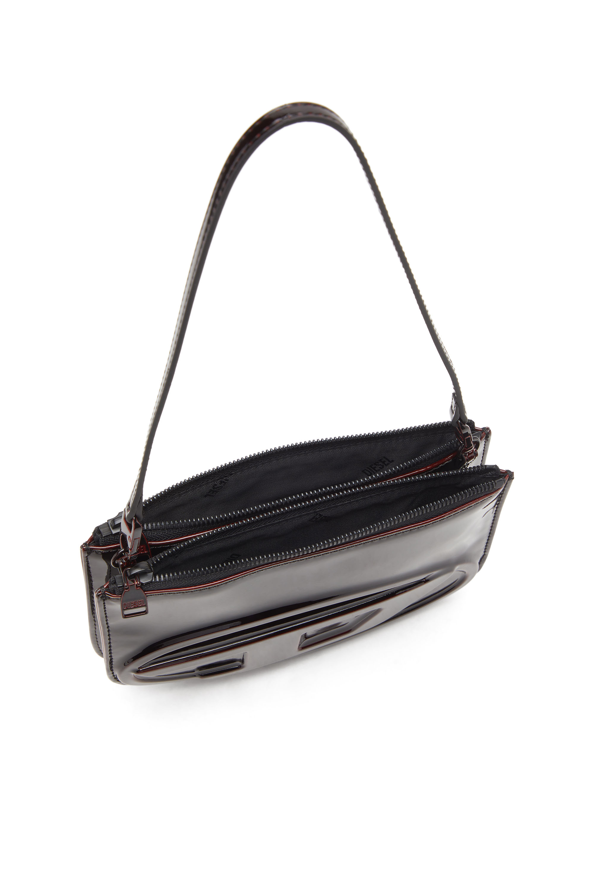 DOUBLE-D SHOULDER ショルダーバッグ｜ブラック｜ウィメンズ｜DIESEL