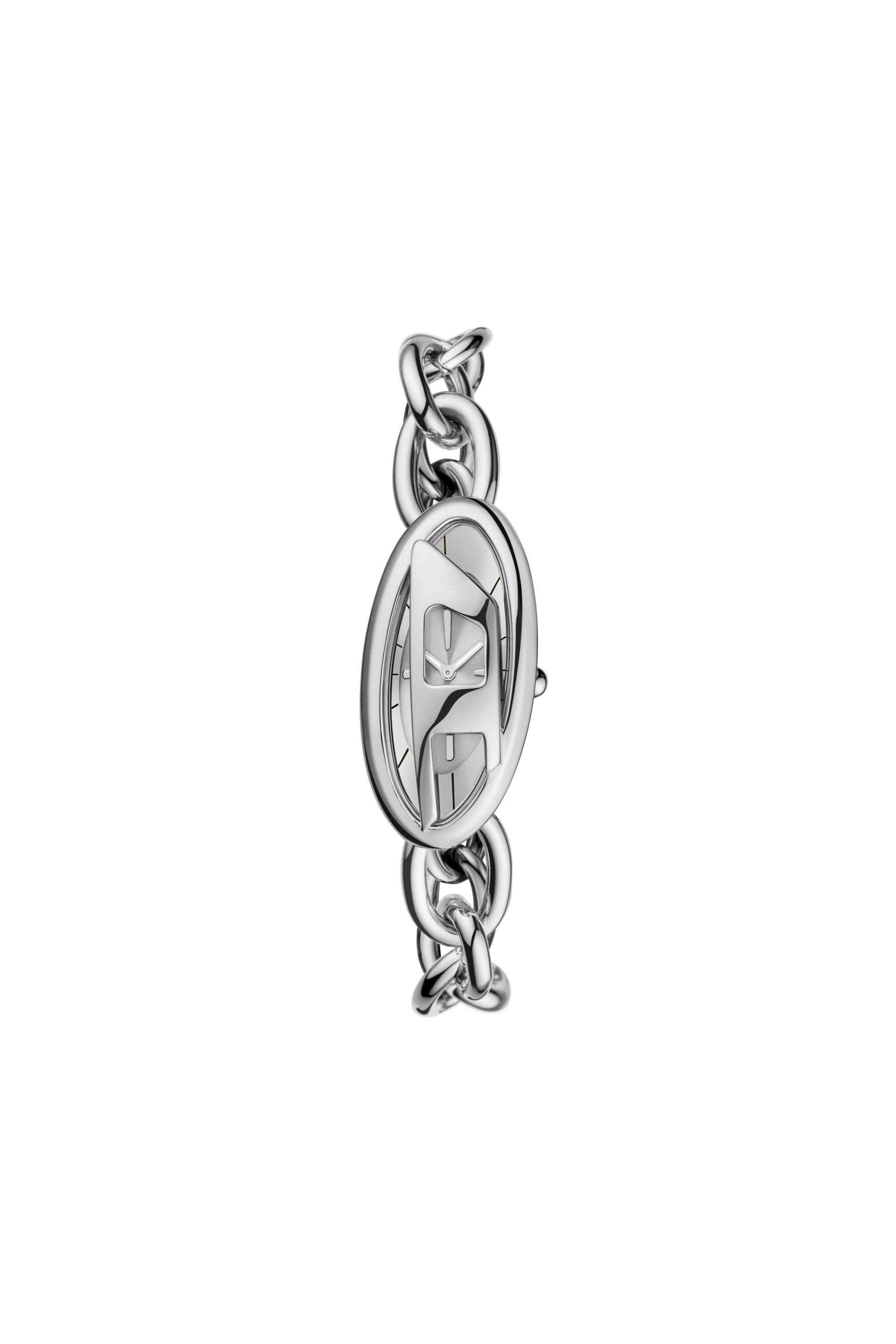 DZ5605 Vert three-hand stainless steel watch｜シルバー｜ウィメンズ