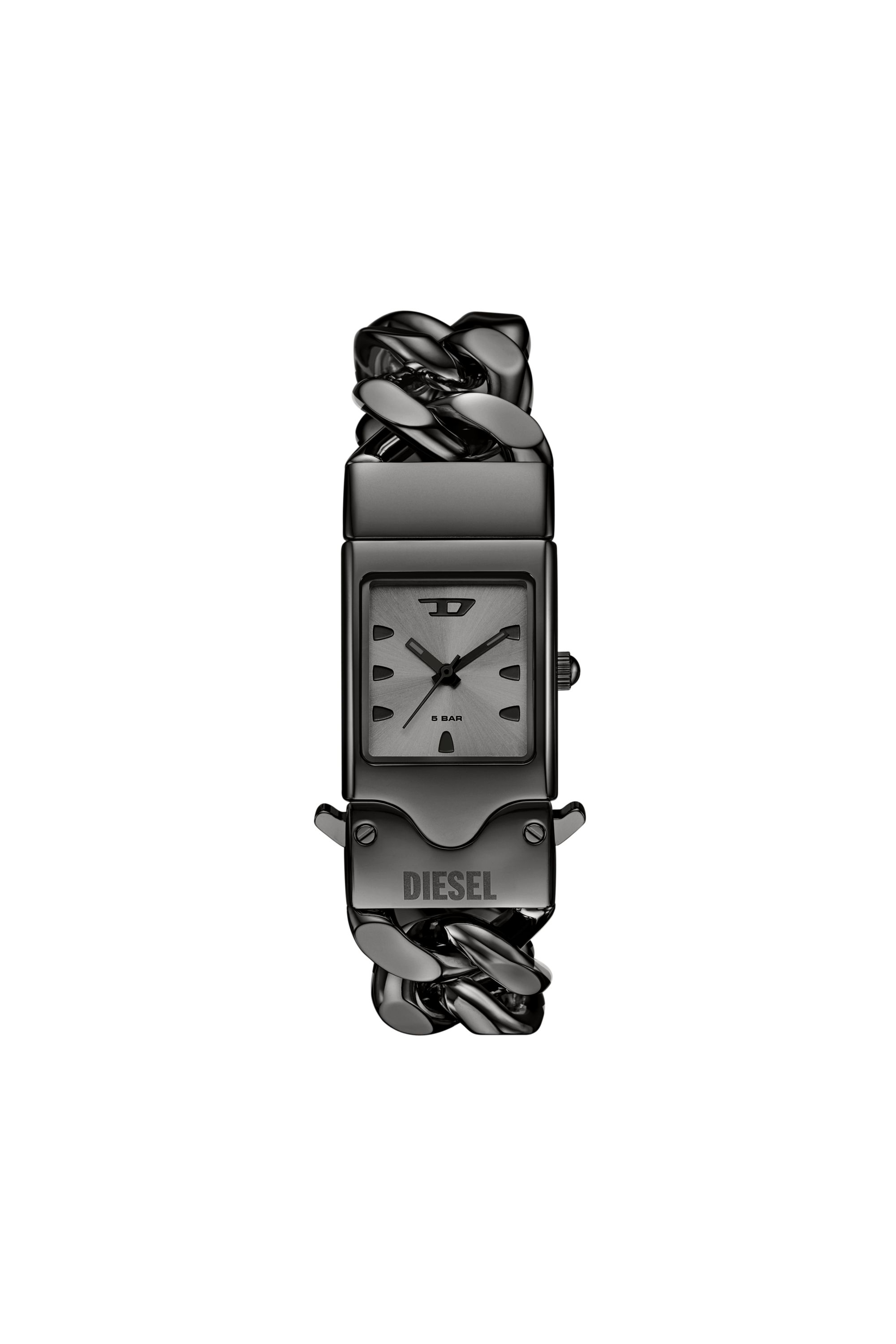 DZ5605 Vert three-hand stainless steel watch｜シルバー｜ウィメンズ