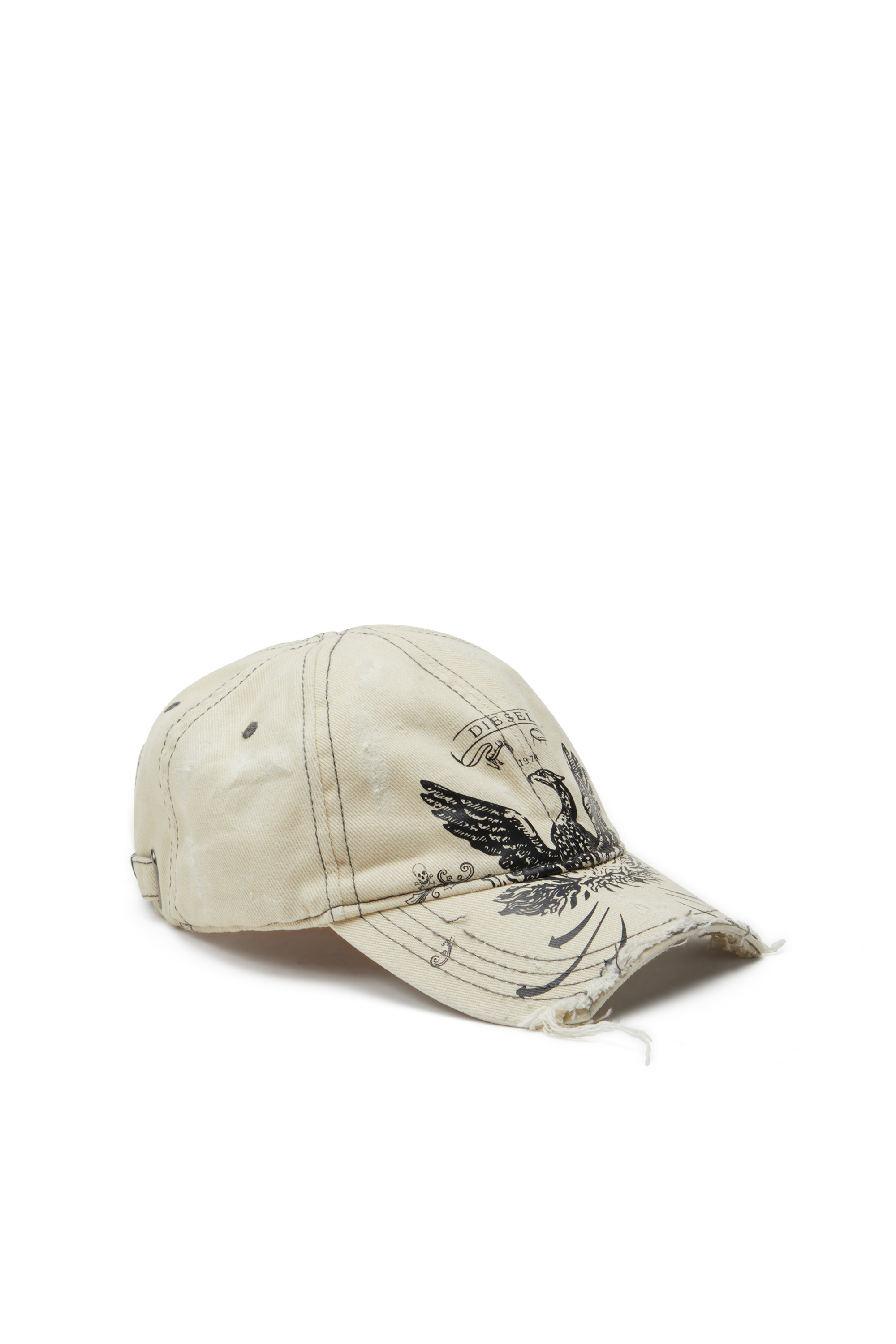 C-FENIX ベースボールキャップ｜ホワイト｜メンズ｜DIESEL
