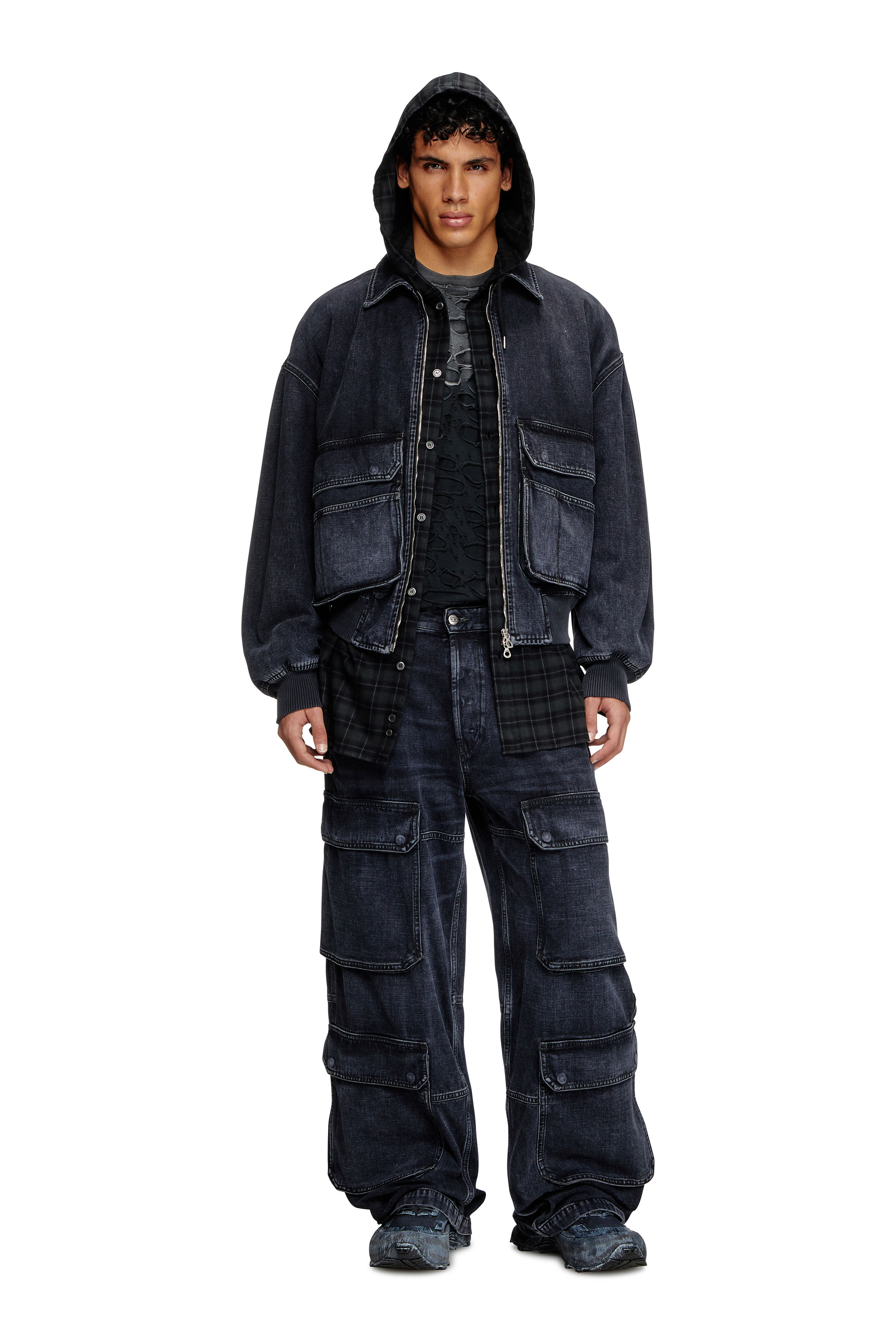 DIESELジャケット DIESEL⁄ディーゼル 00SH28 L-HARDSTYLE ラムレザー
