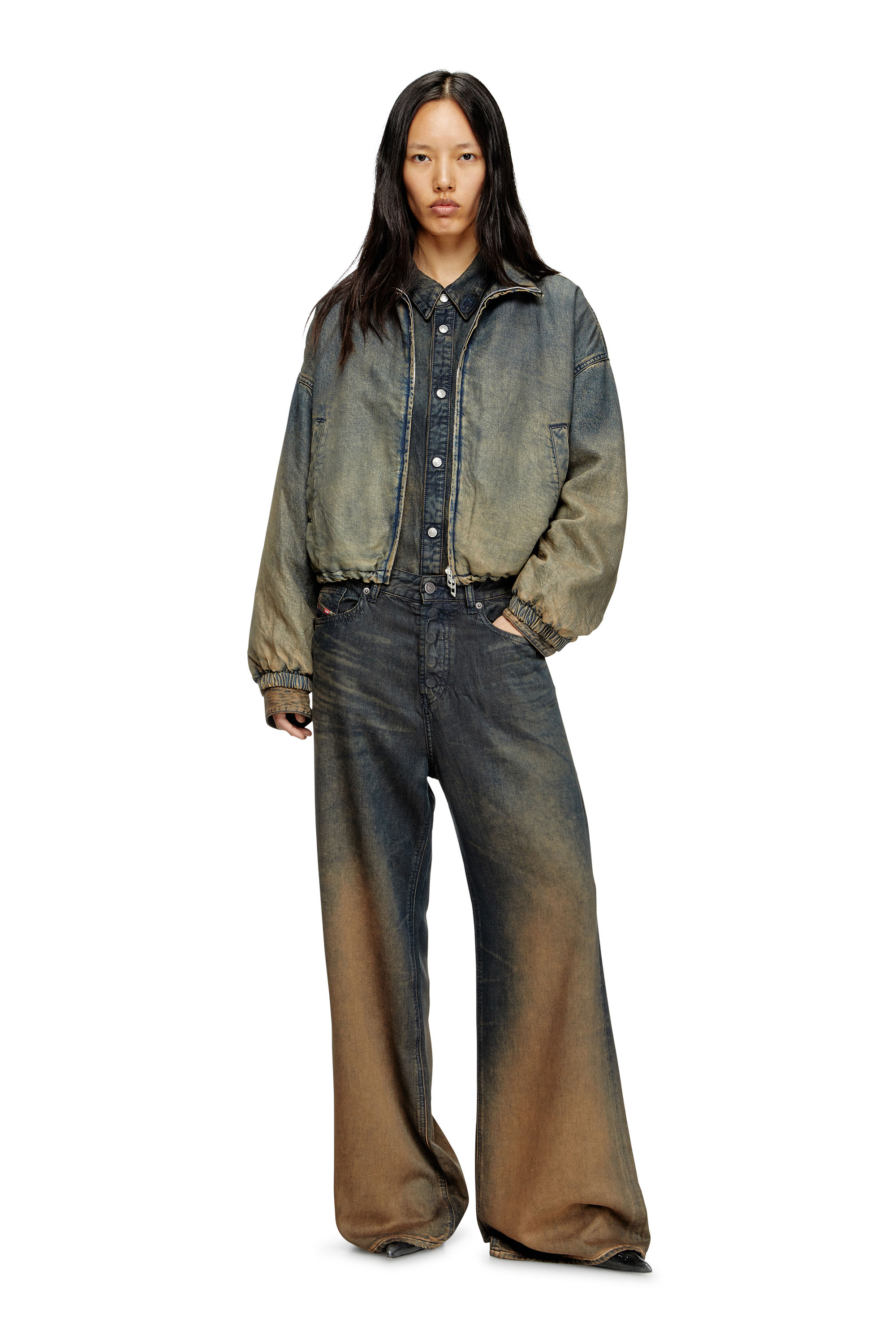 Relaxed Jeans - 1996 D-Sire | ダークブルー | ウィメンズ | DIESEL