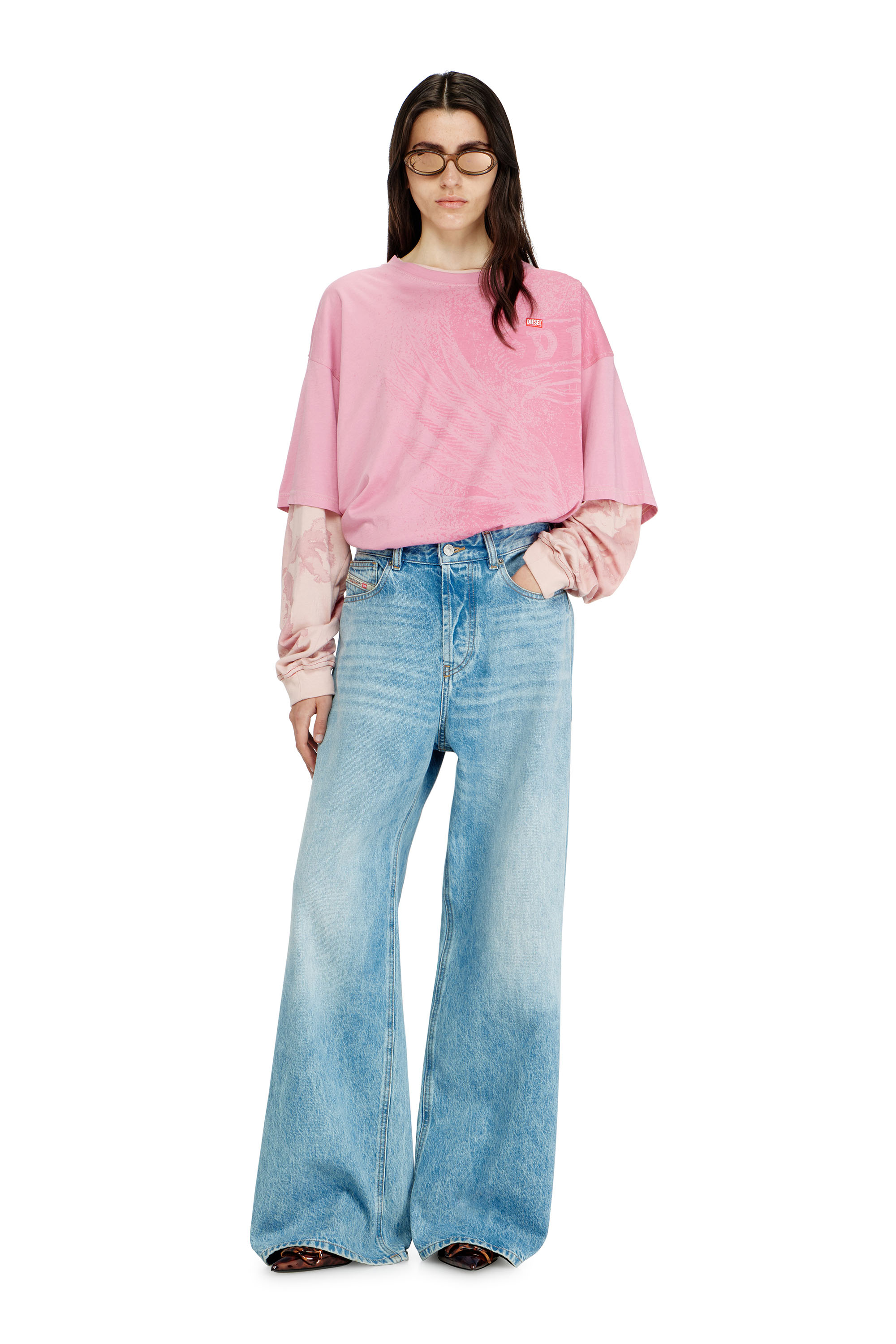 ストレート Jeans - 1996 D-Sire 09i29｜ウィメンズ｜ライトブルー