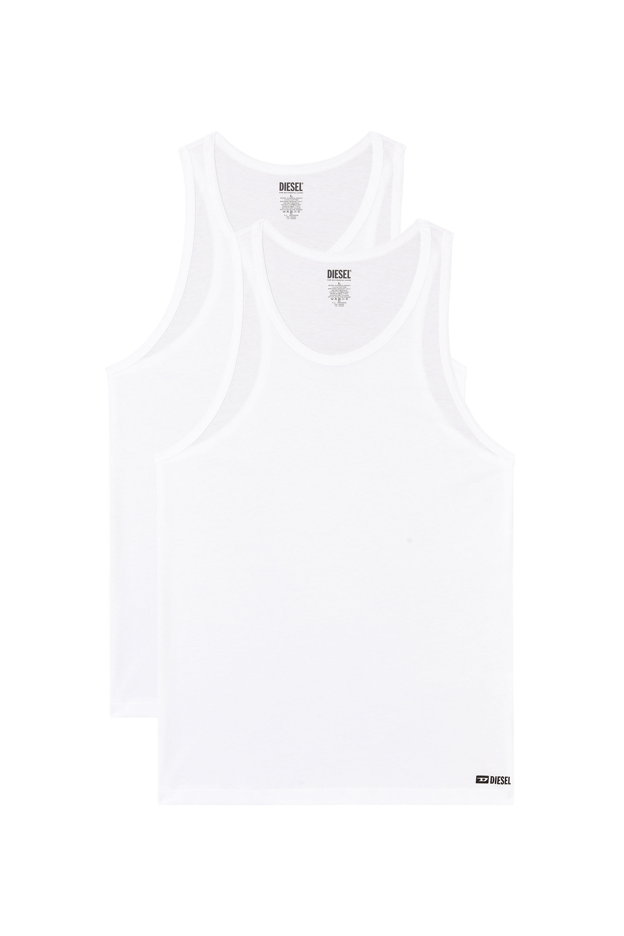 WALTY-D-BOX-2PACK タンクトップ2枚パック｜ホワイト｜メンズ｜DIESEL