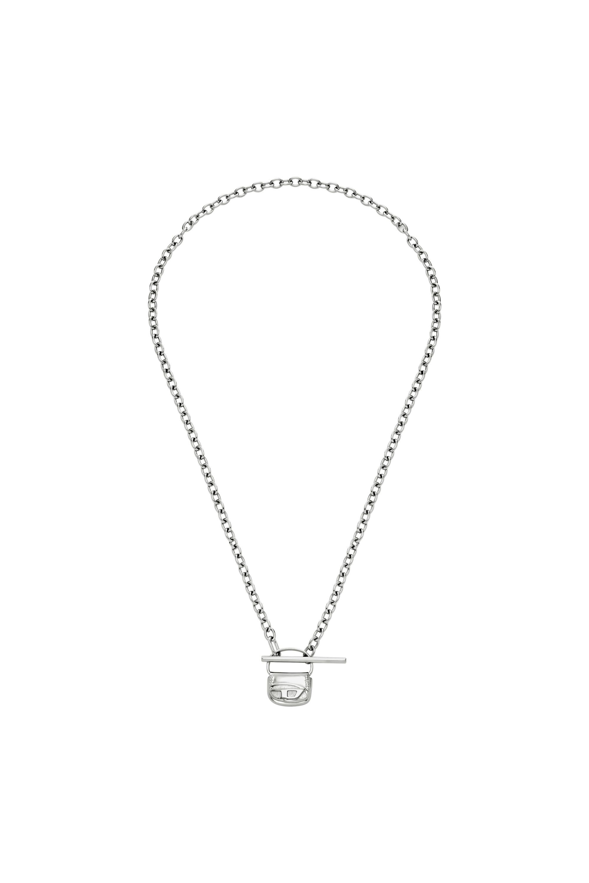DX1593040 JEWEL ネックレス｜シルバー｜ウィメンズ｜DIESEL