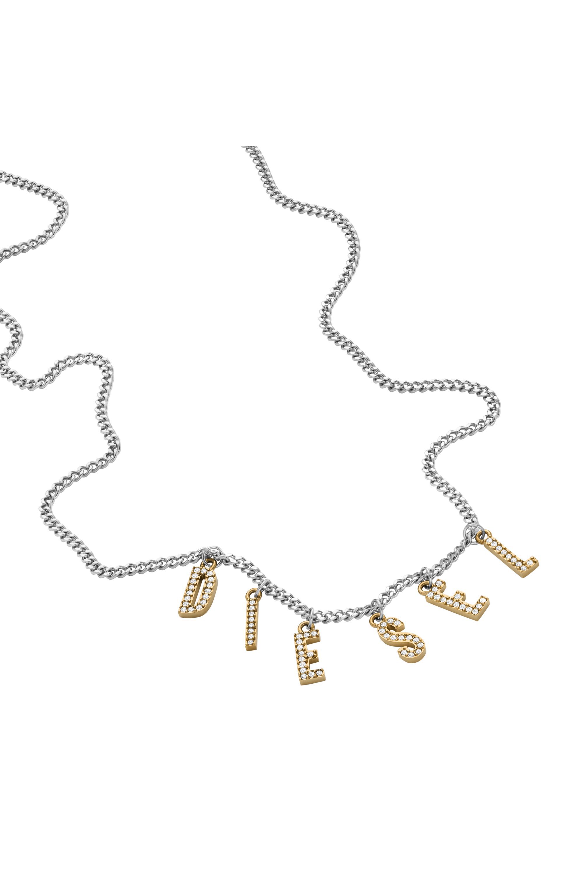 DX1545931 JEWEL ネックレス｜シルバー｜ウィメンズ｜DIESEL