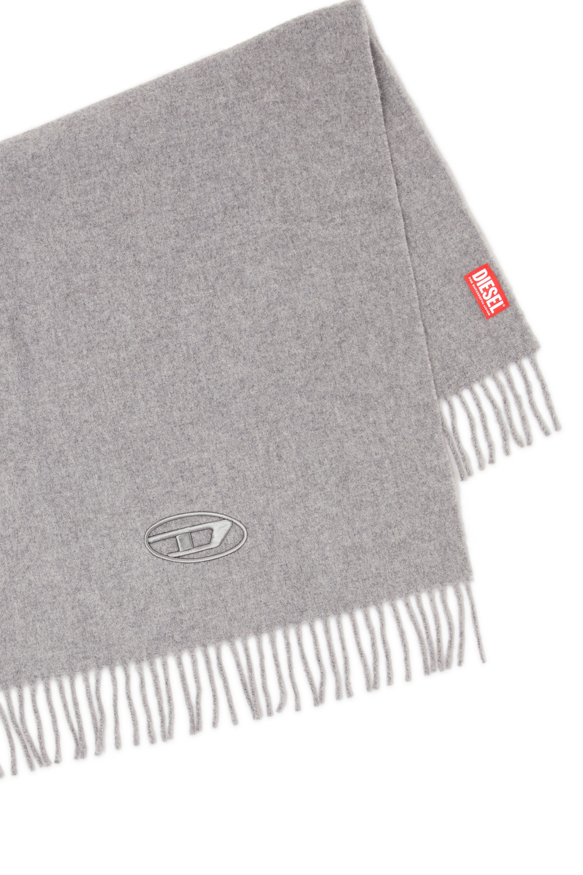 S-IMON-D ストール｜グレー｜メンズ｜DIESEL